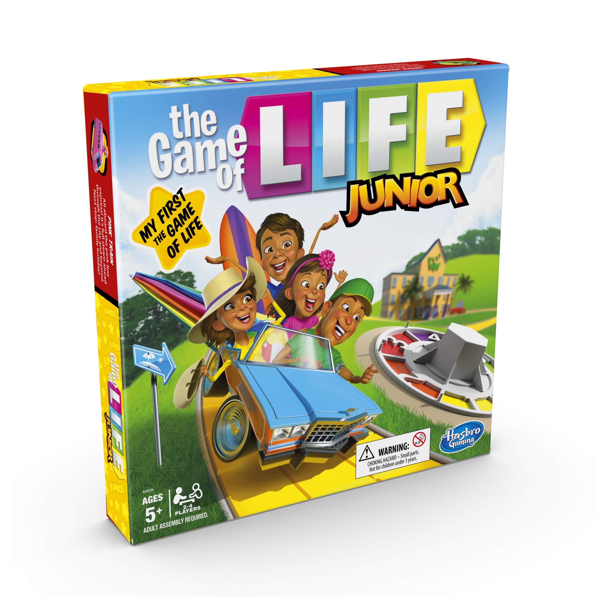 Hasbro Gaming The Game of Life Junior Board Game for Kids, Ages 5 and Up, 2-4 Players 7