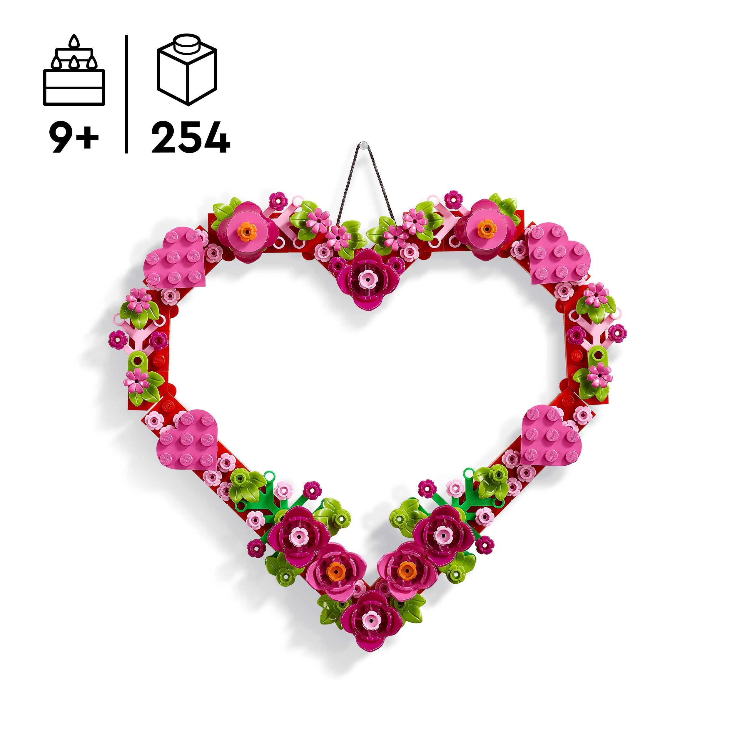 LEGO Creator Heart Ornament Set 40638 - Creative Building Toy for 9+