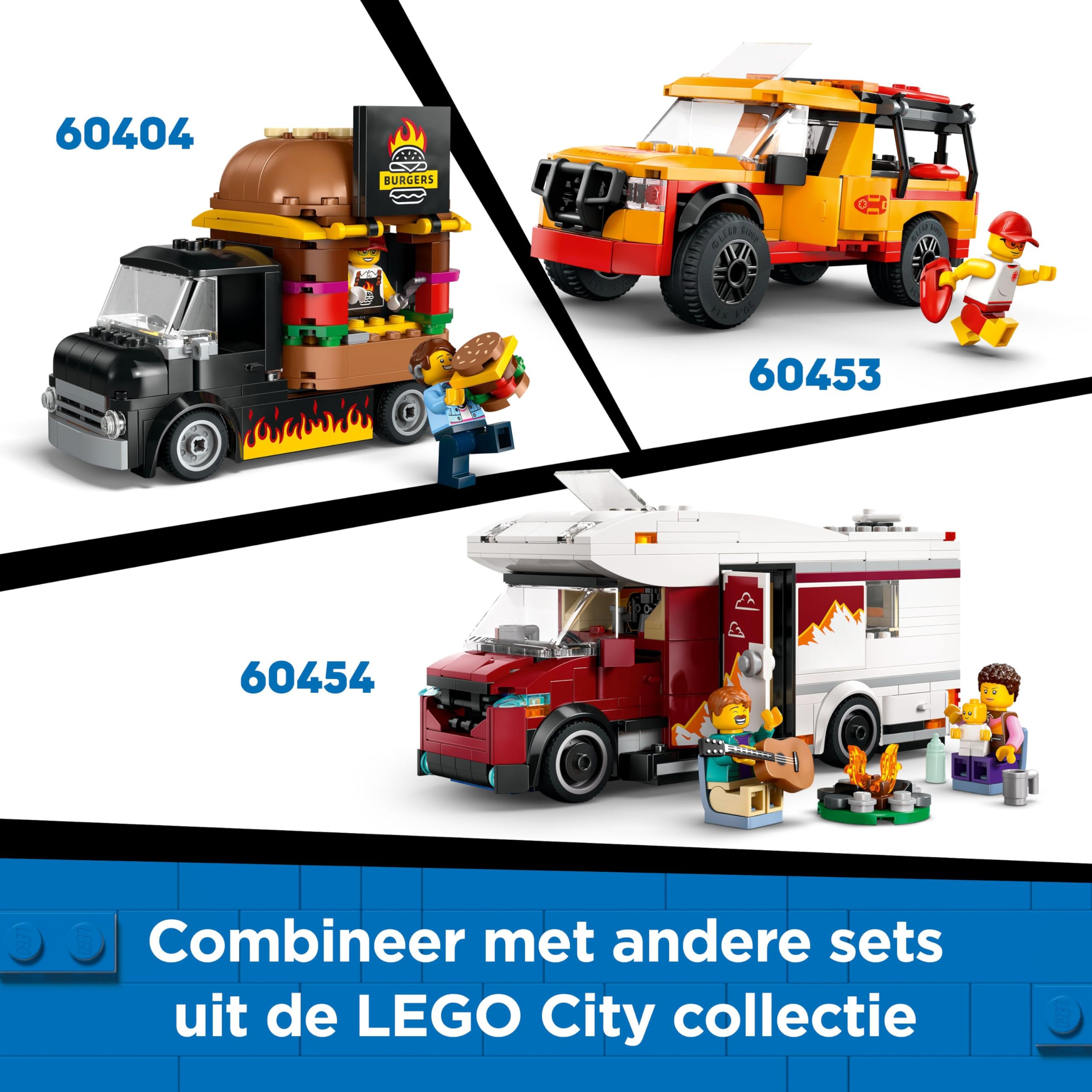 LEGO City Donut Truck 60452 Building Set - 2 Minifigures | Ages 5+ 7