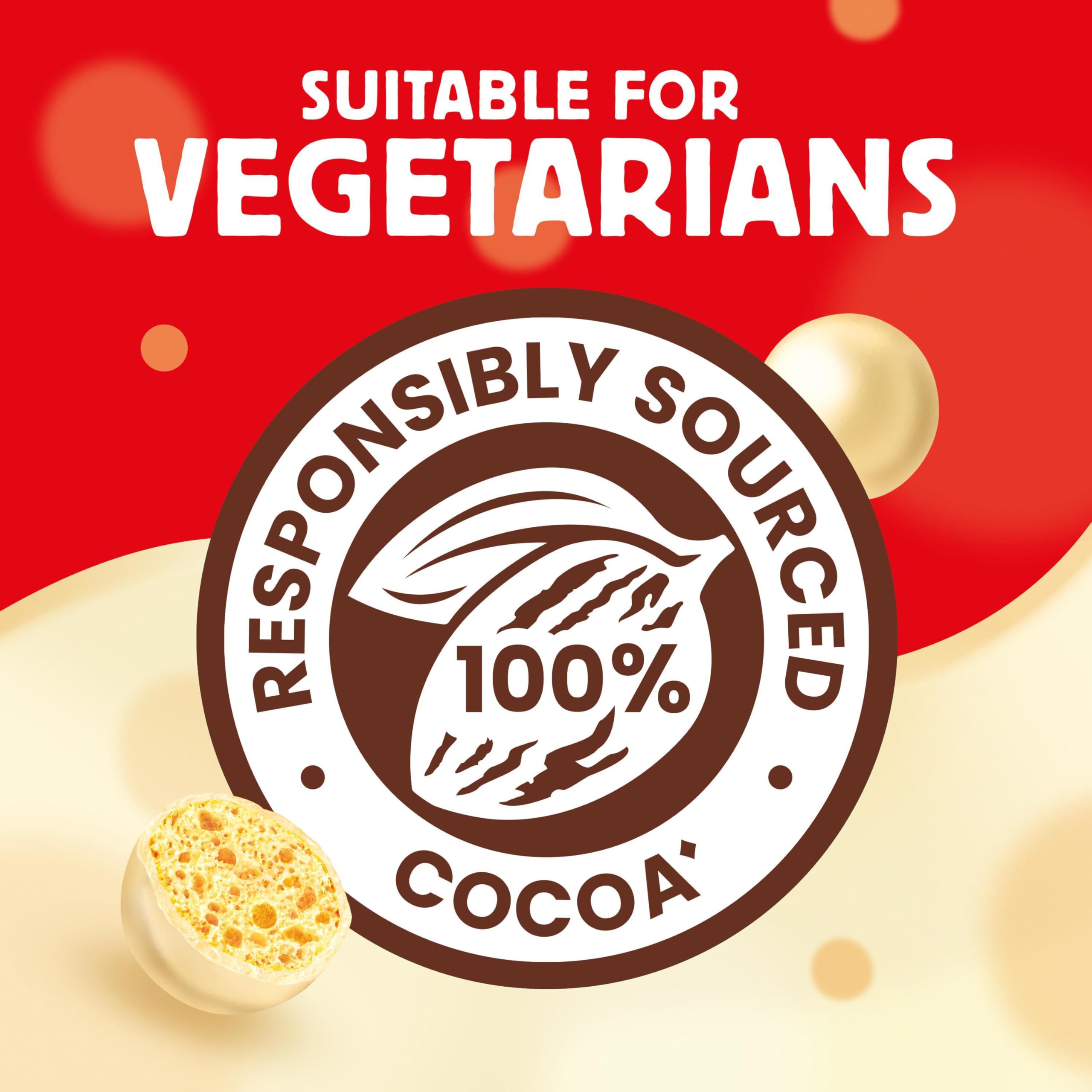 Maltesers Weiße Schokolade &amp; Honigwabe 126g Beutel zum Teilen 5