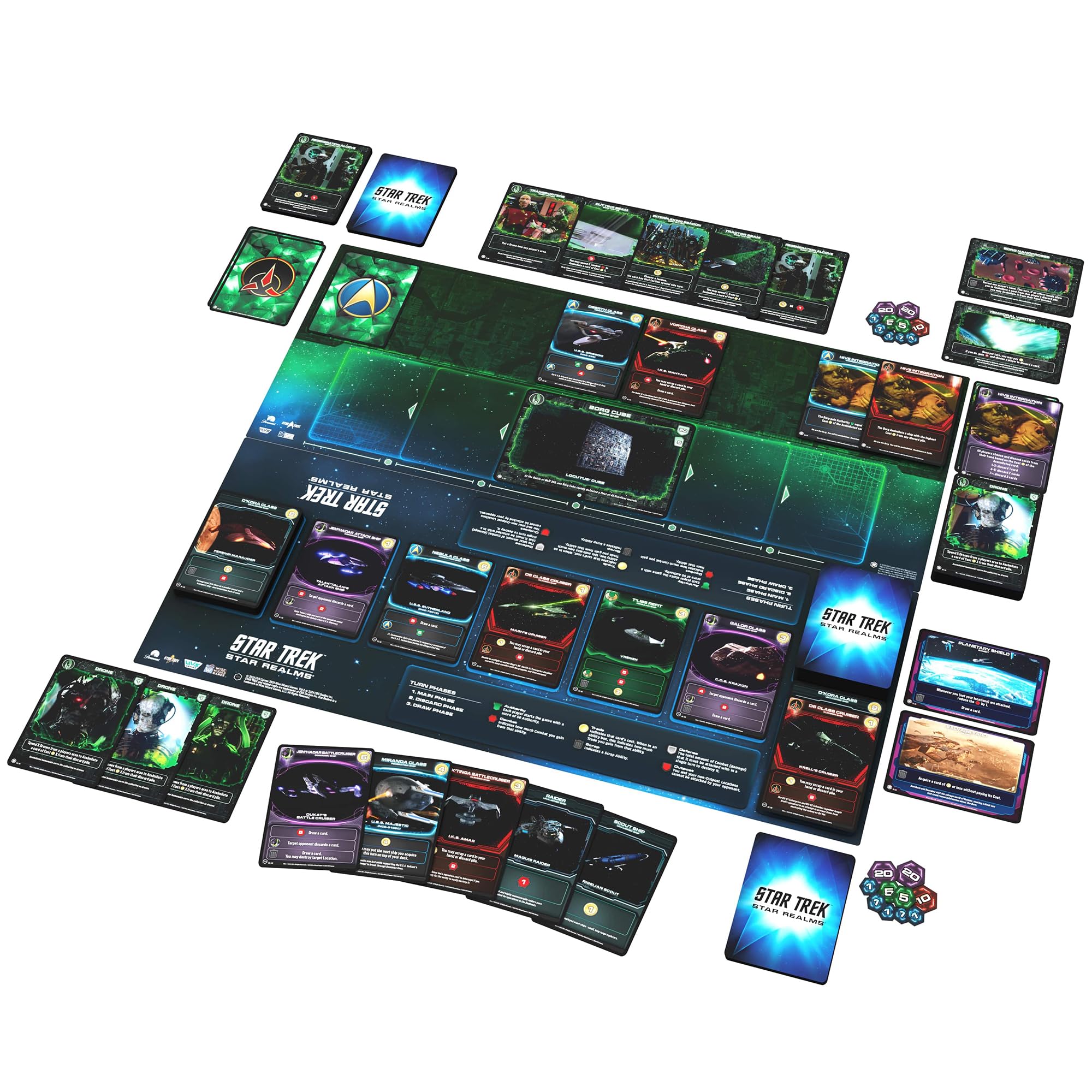 Star Trek: Star Realms - Borg Invasion Expansion Deck Building Card Game 5