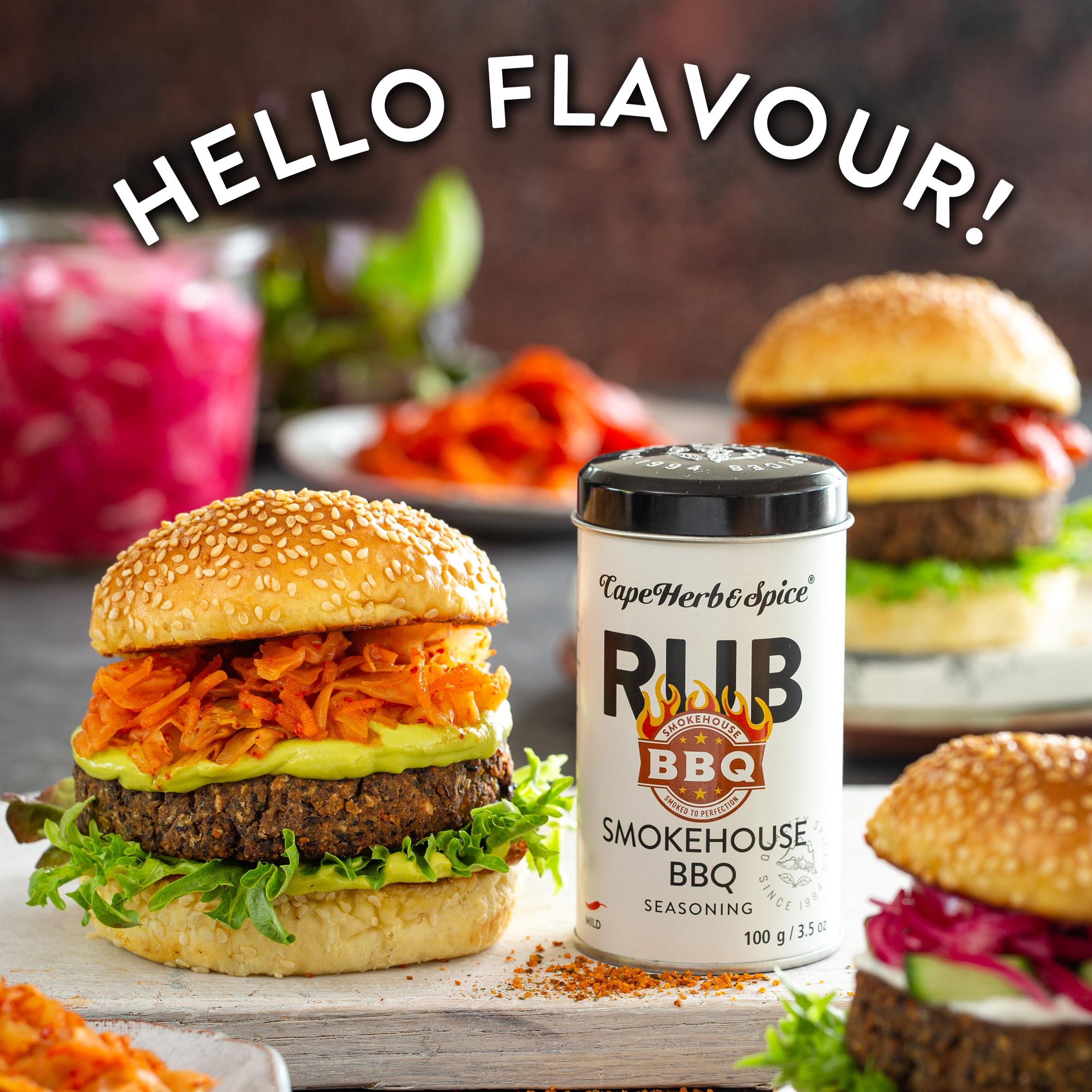 Cape Herb & Spice - Smokehouse BBQ Seasoning Condiment 5