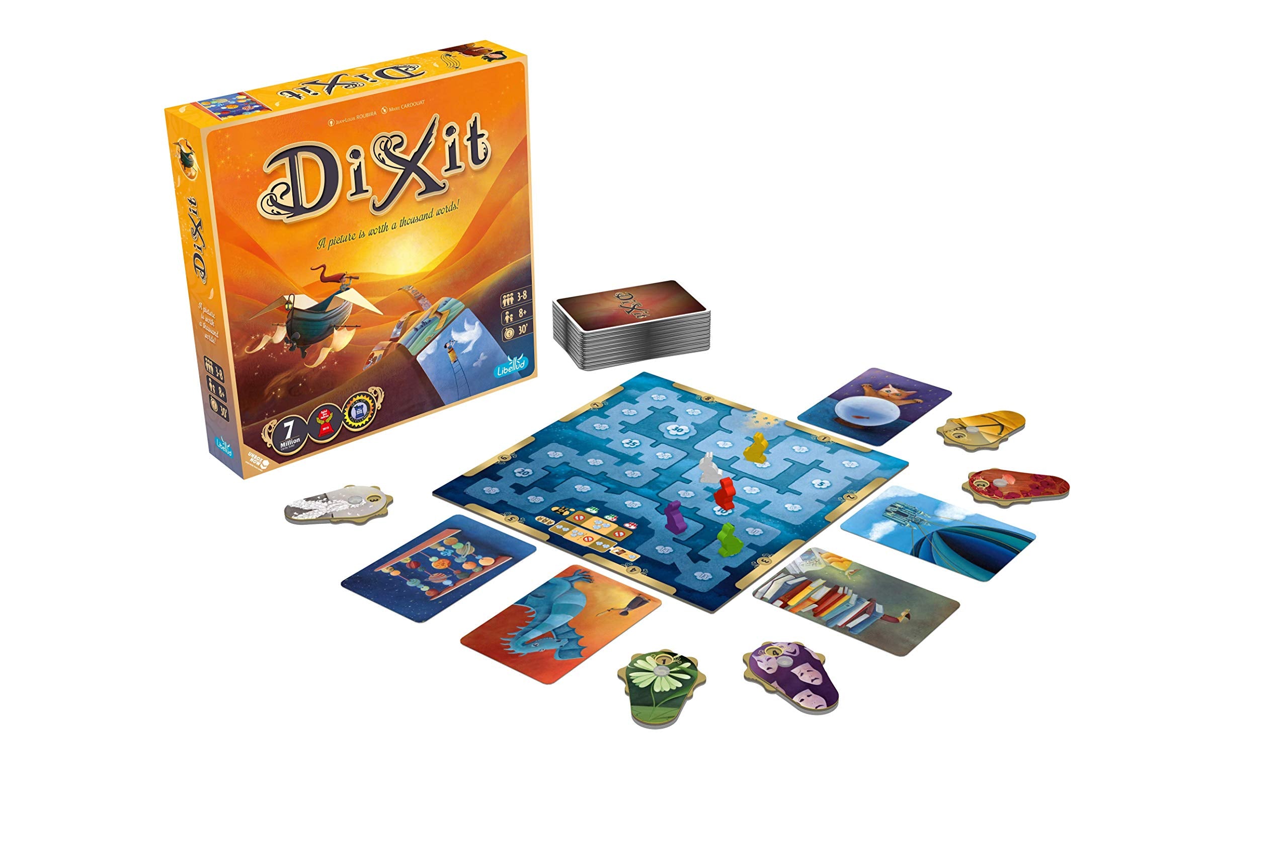 Libellud Dixit Board Game | 3-8 Players | 30-Minute Play Time | Ages 8+ 3