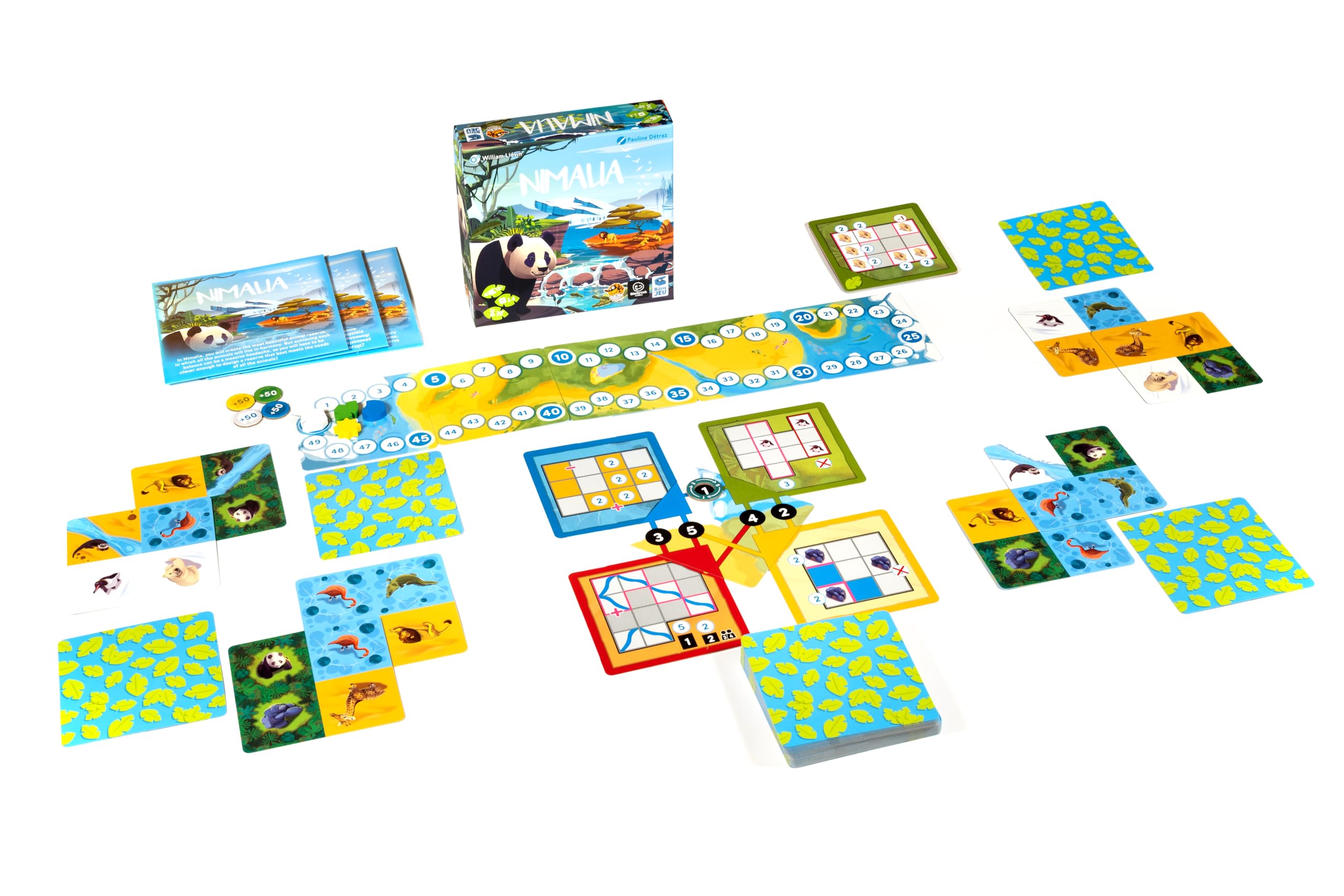 Lucky Duck Games Nimalia Board Game 7