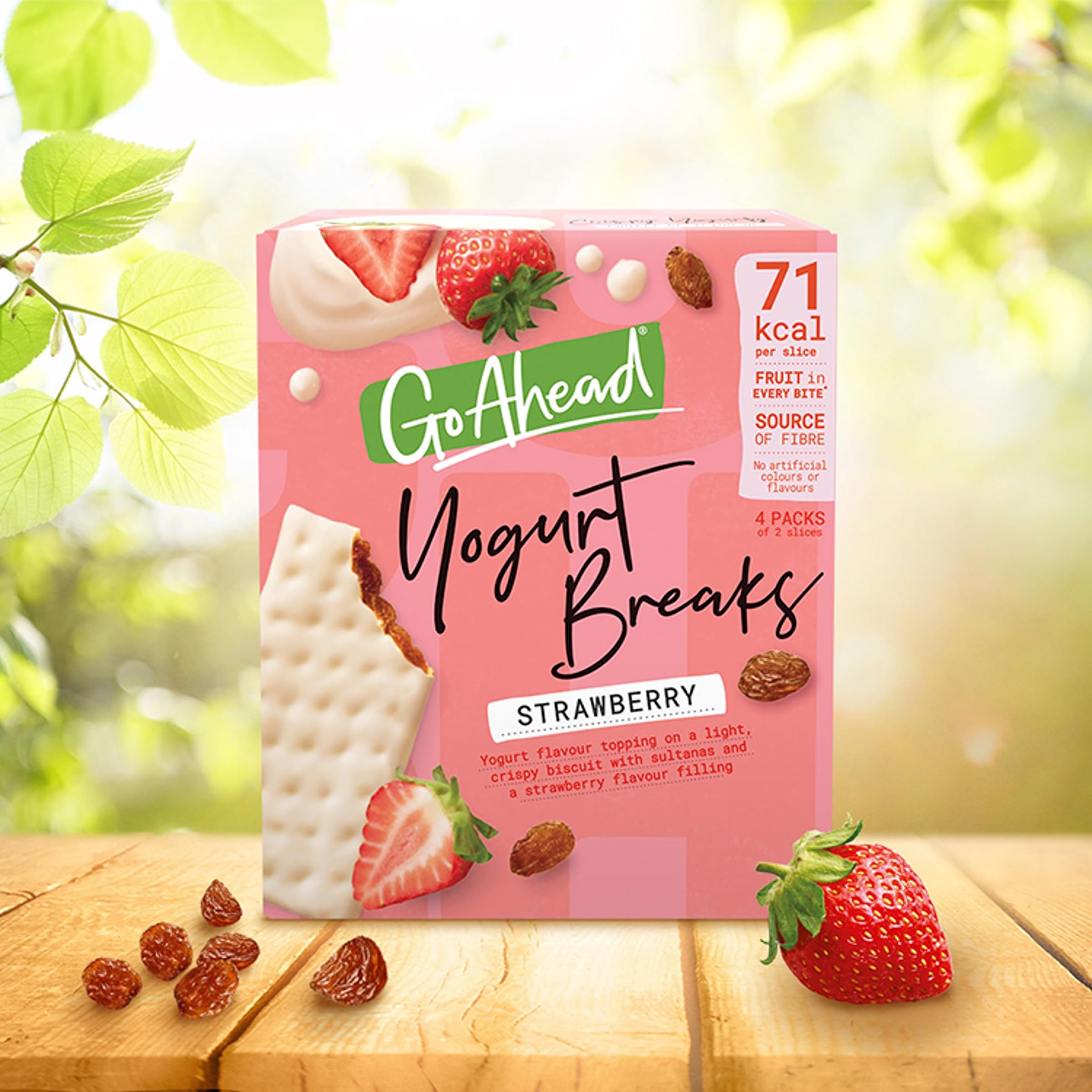 Go Ahead Strawberry Yogurt Breaks, 4 Bars, 142 g 6