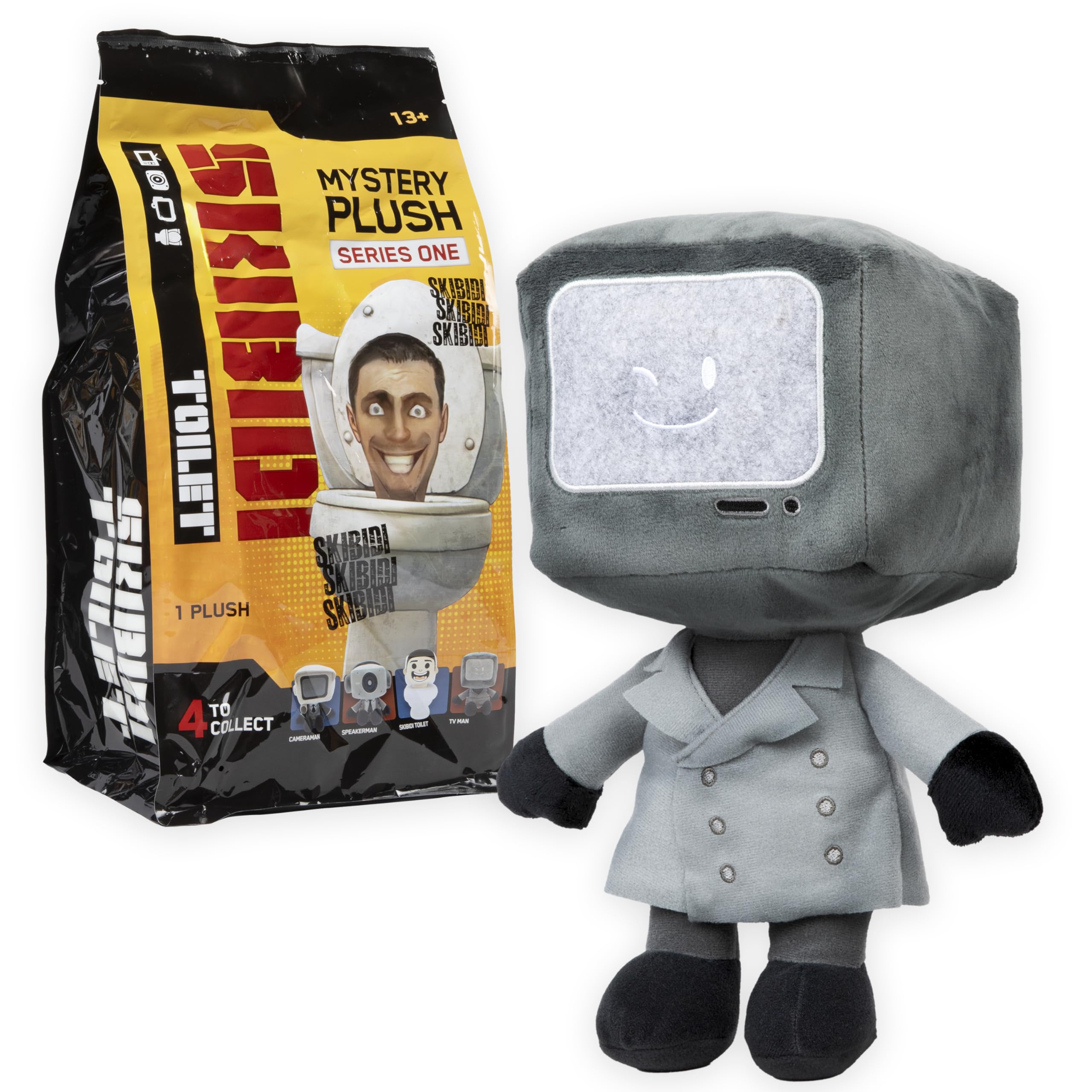 SKIBIDI 1320 Mystery Figures Plush - 11" Blind Pack Collectible Toy 12
