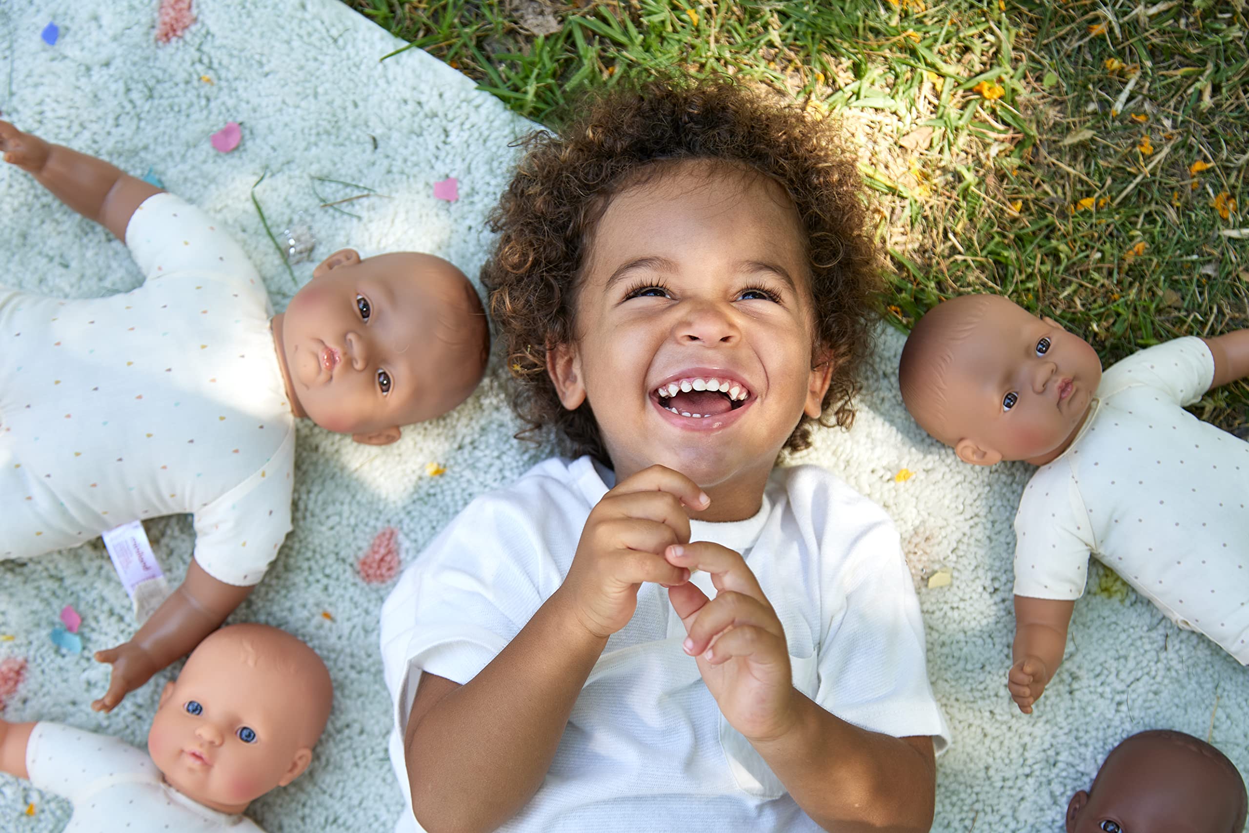 Miniland Caucasian Soft Body Doll 32cm - Vanilla Scented, Handmade in Spain 4