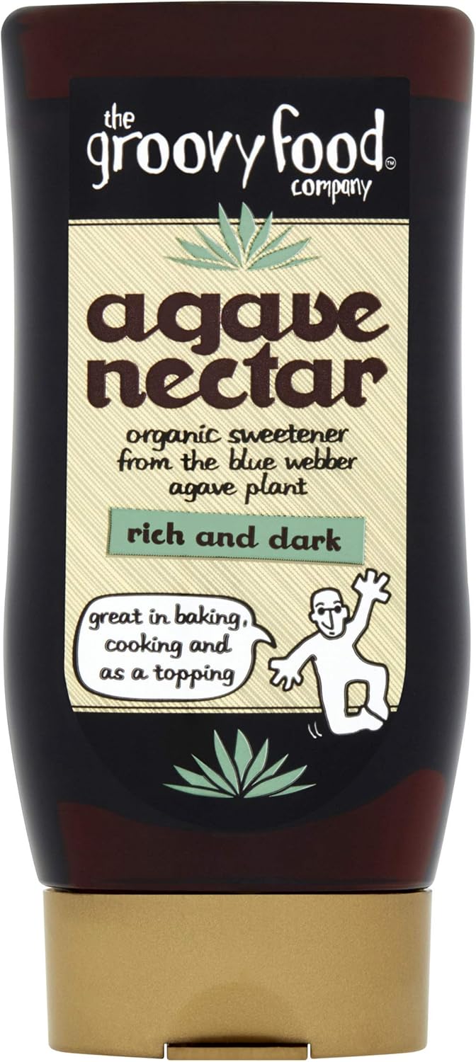 The Groovy Food Company Organic Rich & Dark Agave Nectar 250ml 5