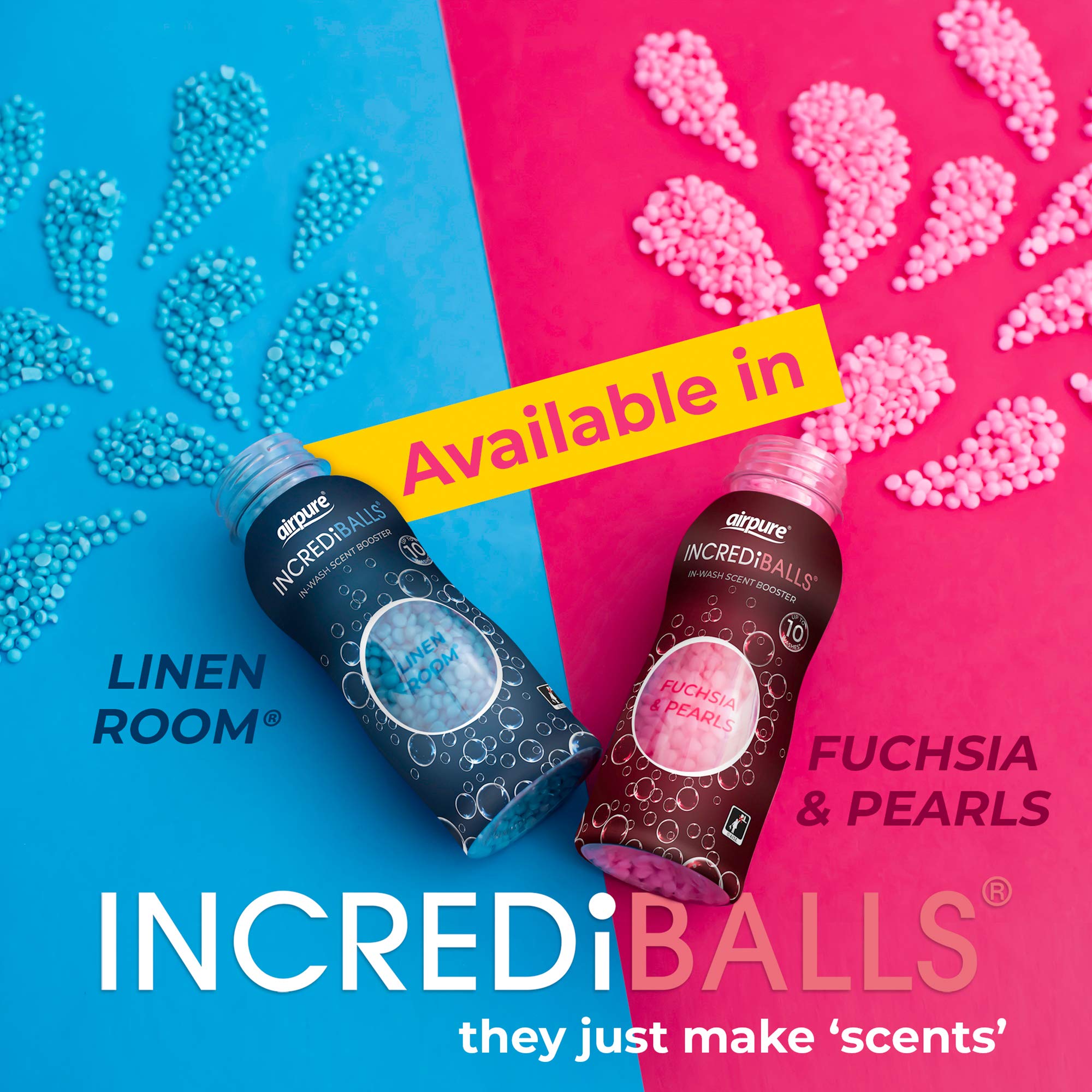airpure INCREDiBALLS In-Wash Scent Booster Beads - Linen Scent | 10 Loads 4