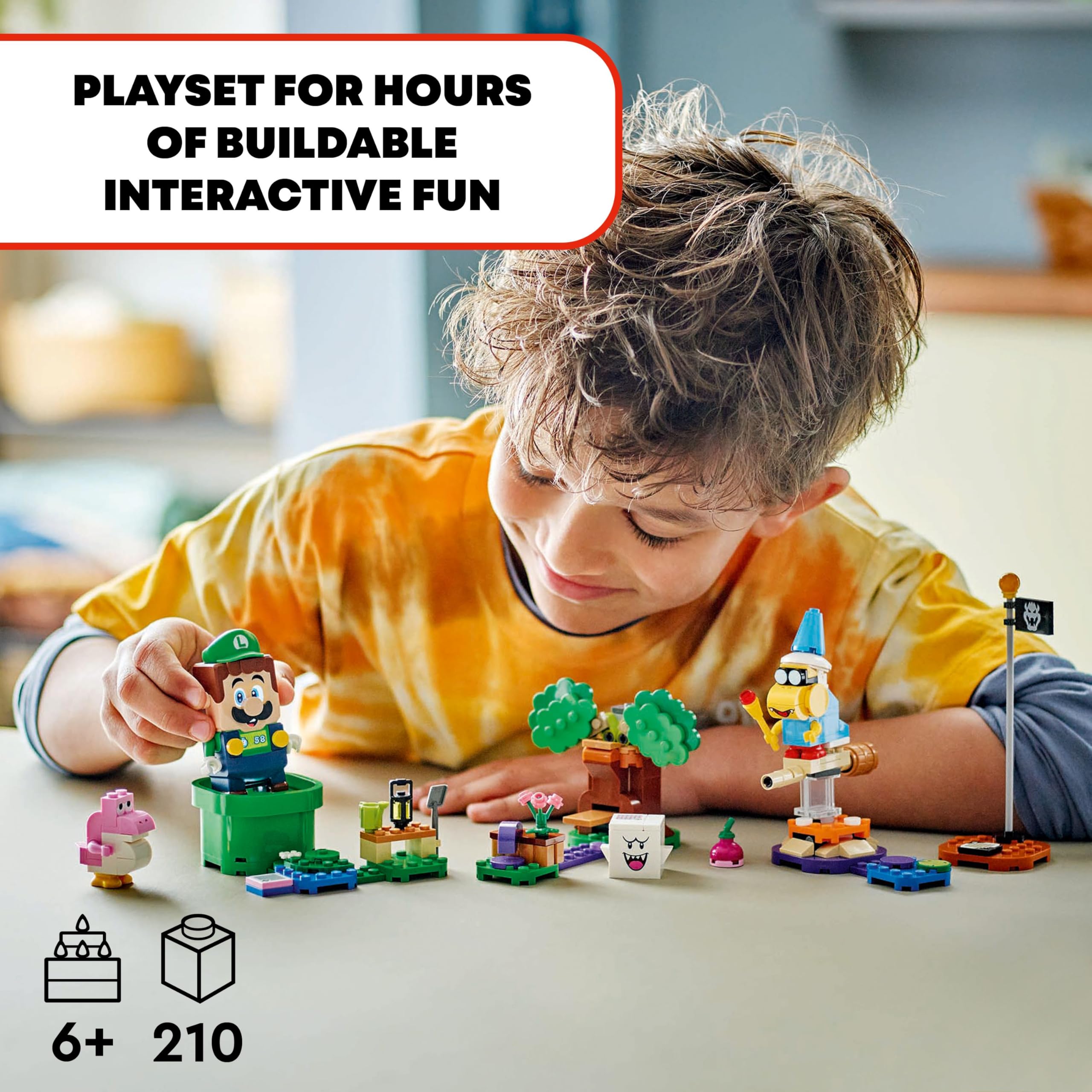 LEGO Super Mario Adventures with Interactive Luigi Toy Set 71440 11