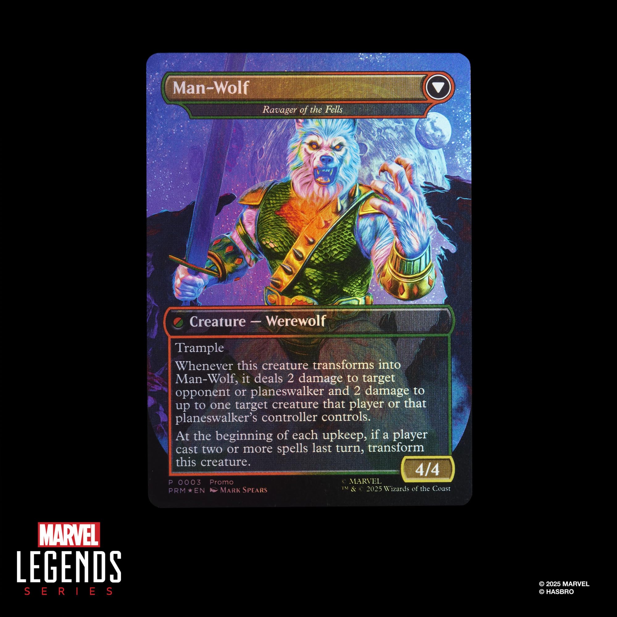 Marvel Legends Series Magic: The Gathering Man-Wolf & Spider-Man 6-Inch Action Figure Set 19
