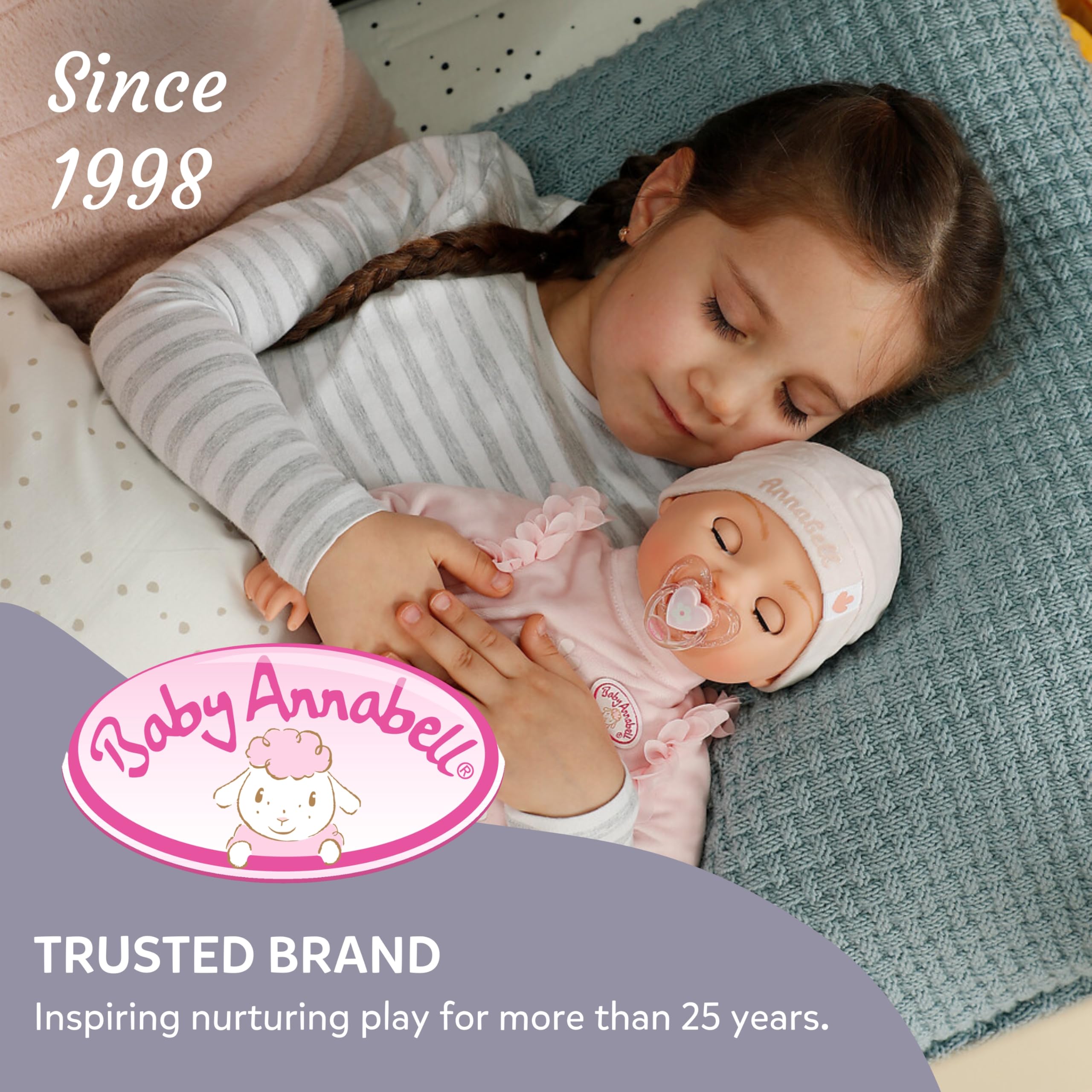 Baby Annabell Interactive Alexander 43cm Soft Bodied Doll | Unisex Children | Ages 3+ 6