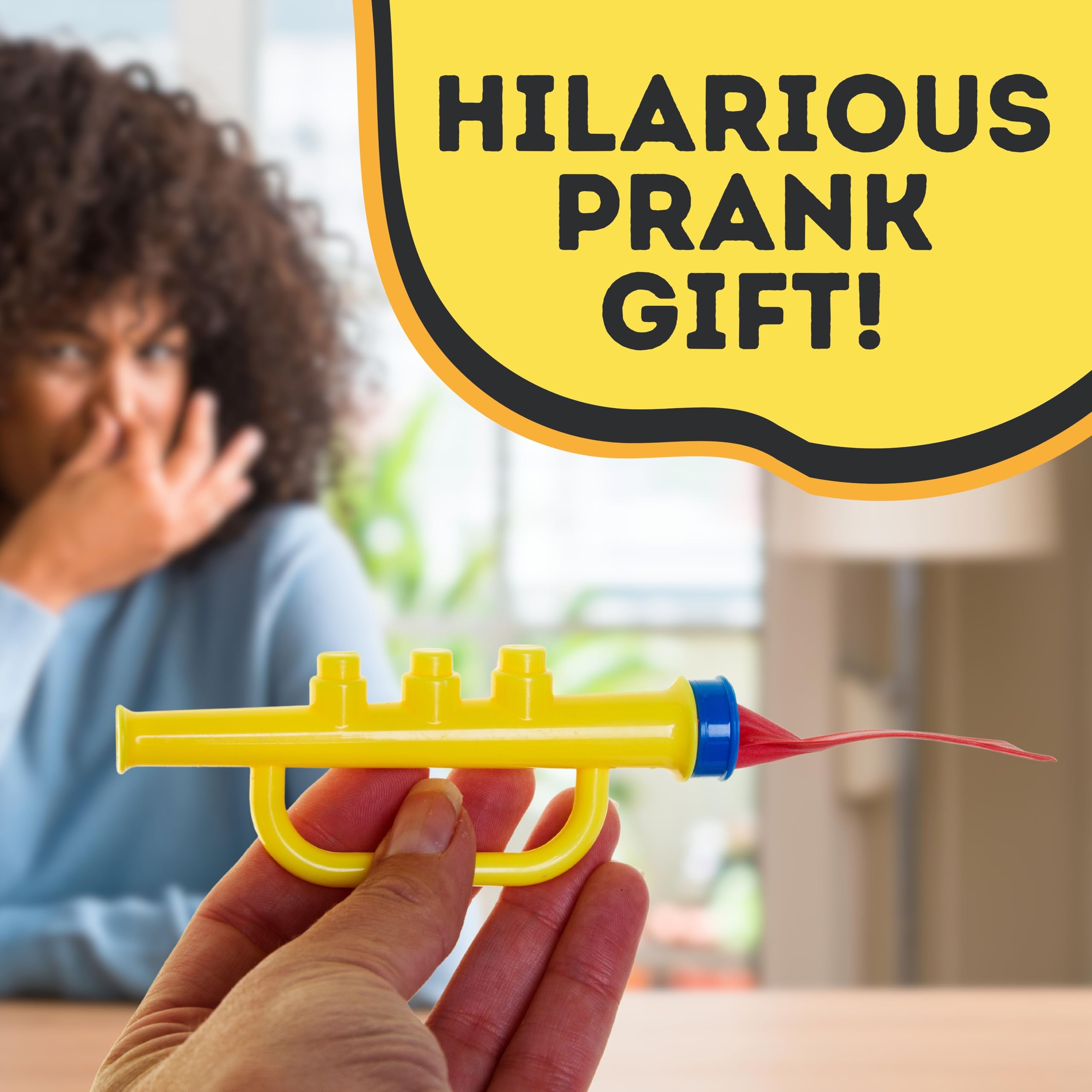 Fart Trumpet OT2050 - Hilarious Novelty Toy for Kids 9 Years and Up 6