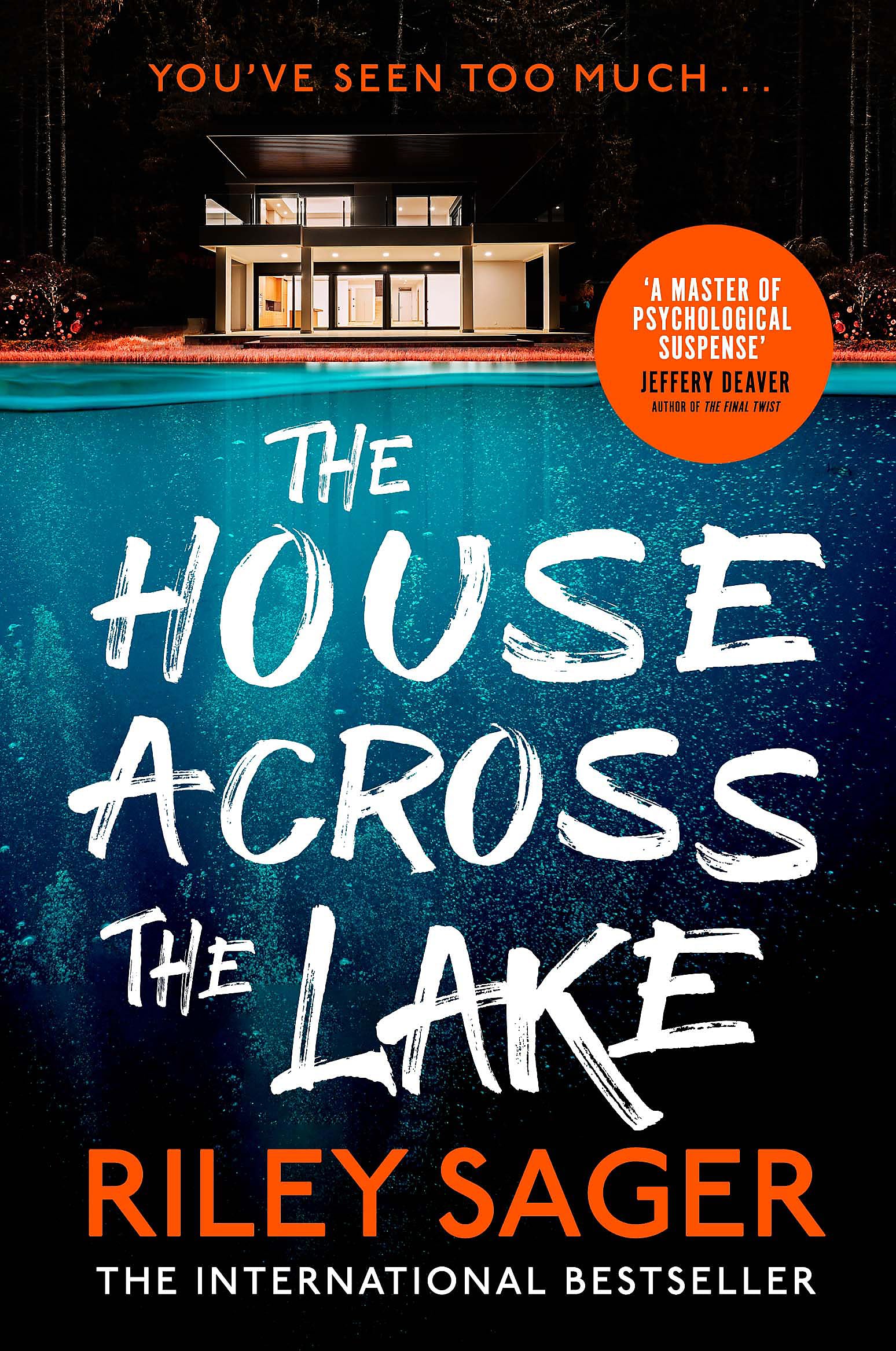 Riley Sager - The House Across the Lake | Suspense Thriller Paperback 1