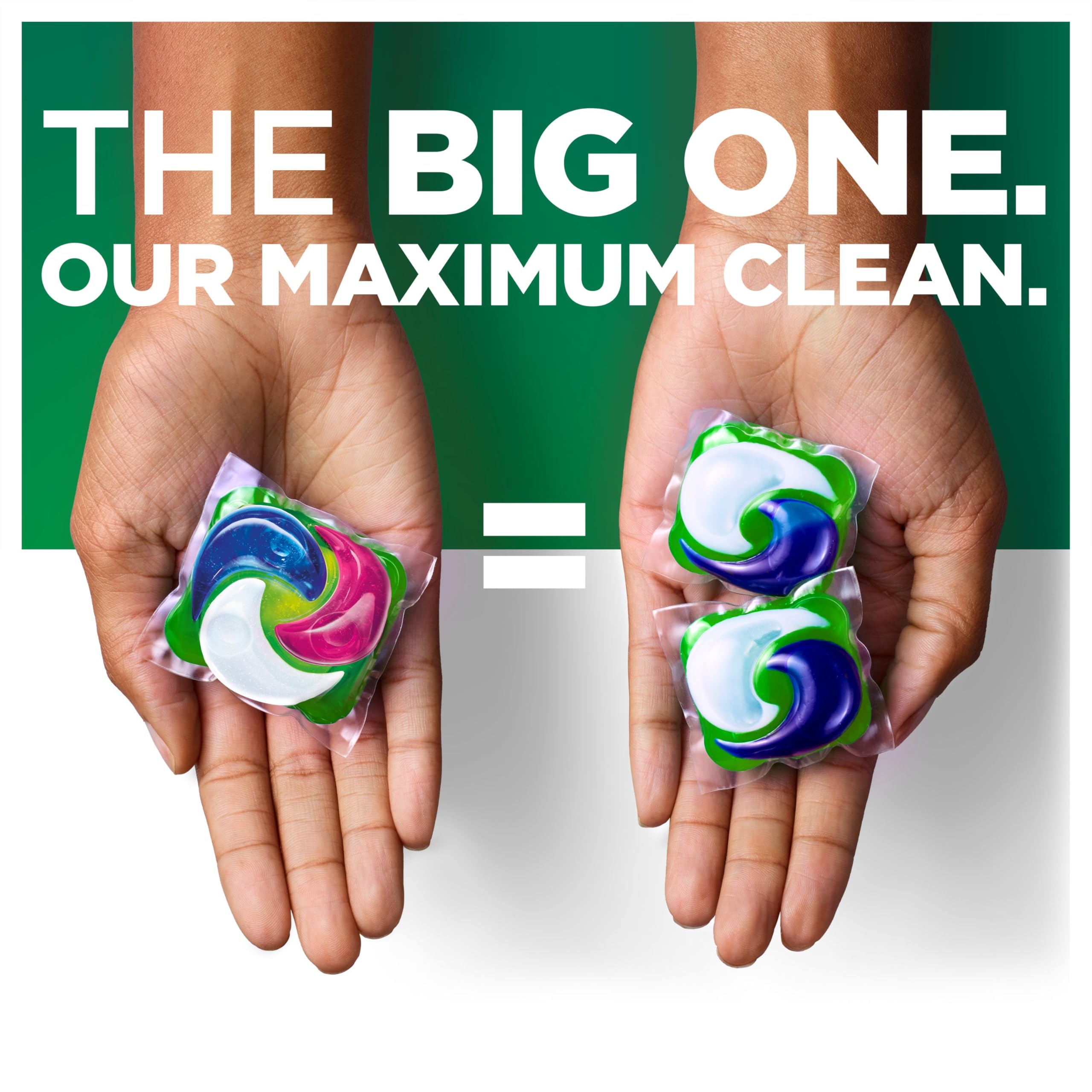 Ariel The Big One PODS Washing Liquid Laundry Detergent Capsules - 40 Washes, Floral Scent