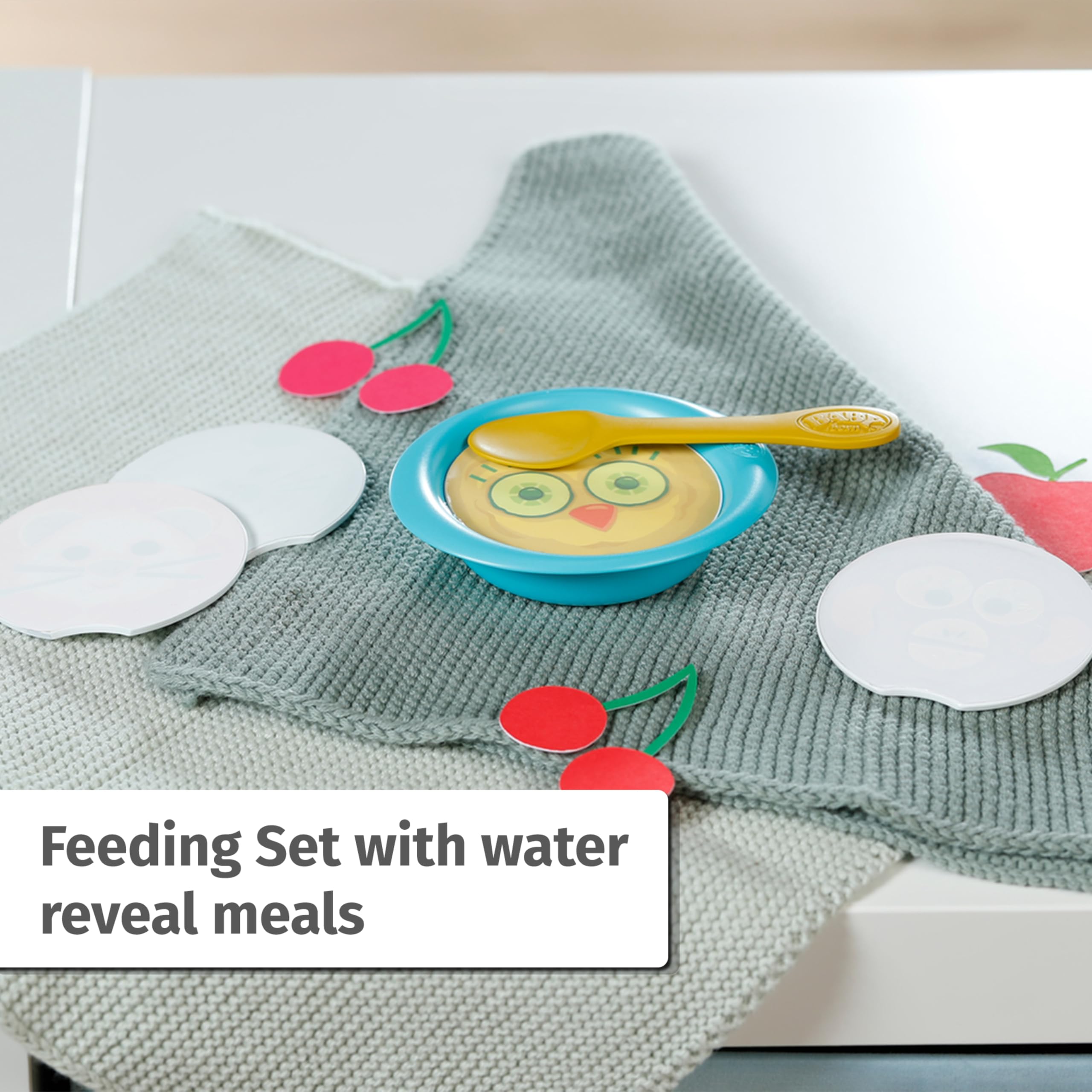 BABY born Feeding Set - 5 Water-Reveal Meals for Dolls 36-43cm 11