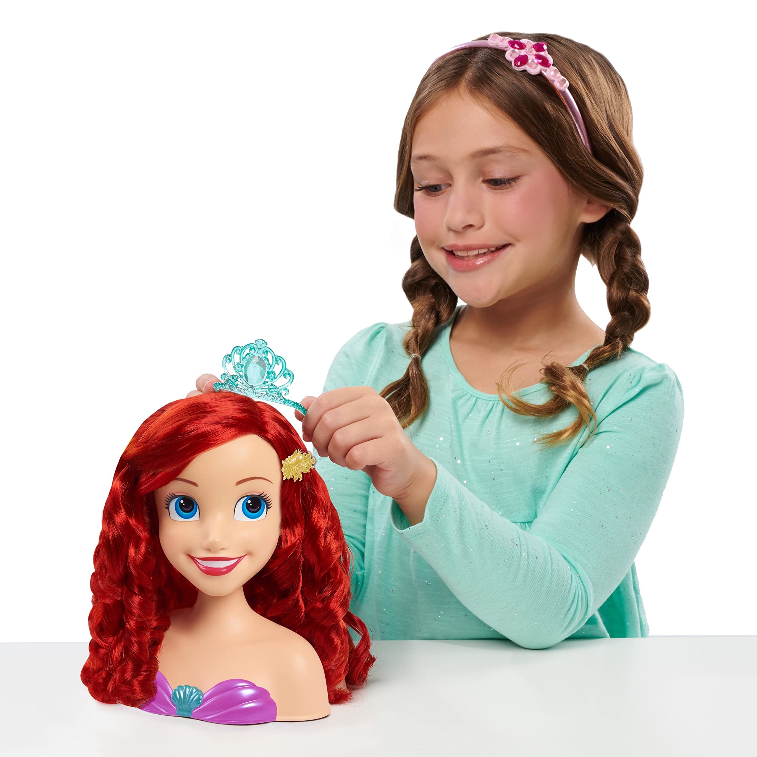Just Play Disney Princess Arielle Styling-Kopf mit Zubehör 6