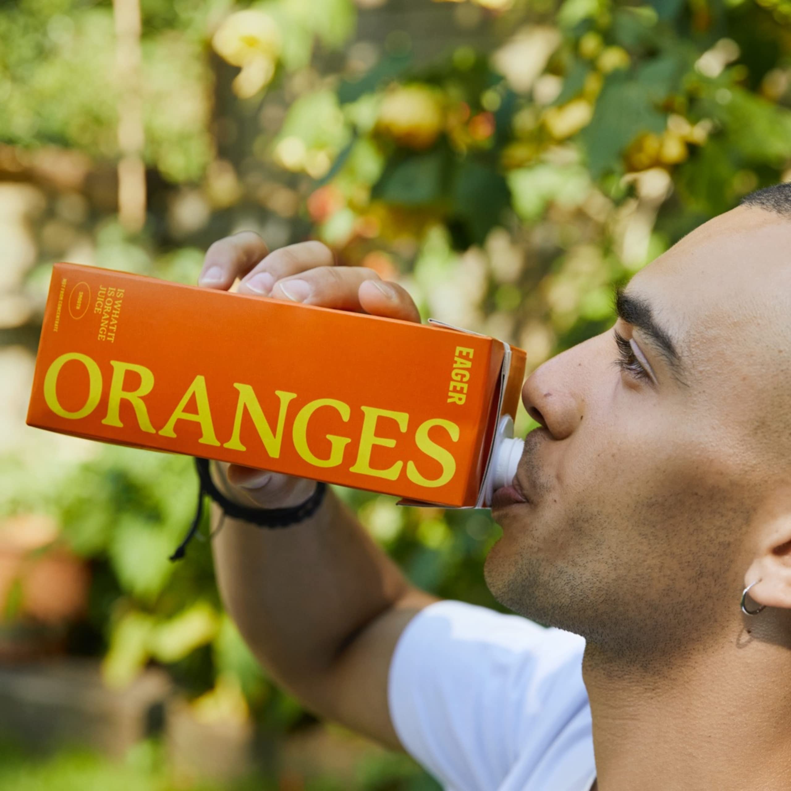 Eager - Smooth Orange Juice 100% Squeezed, No Bits, 1 Litre 5