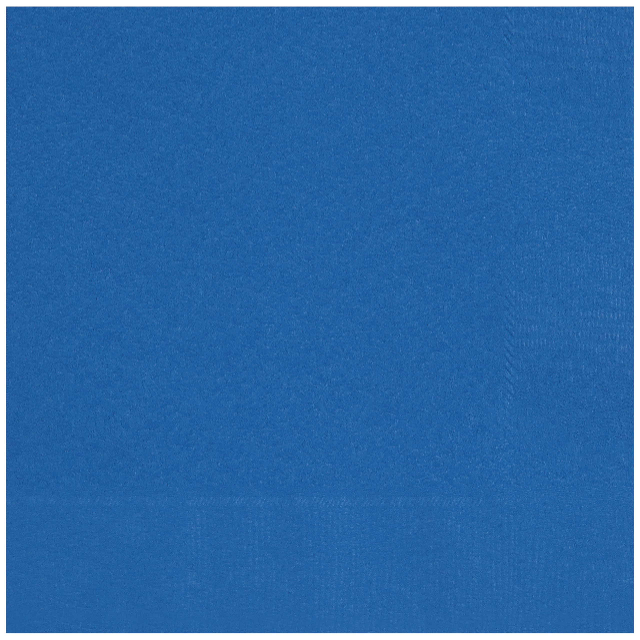 Unique Paper Napkins - Royal Blue | 13 cm Square | Pack of 20