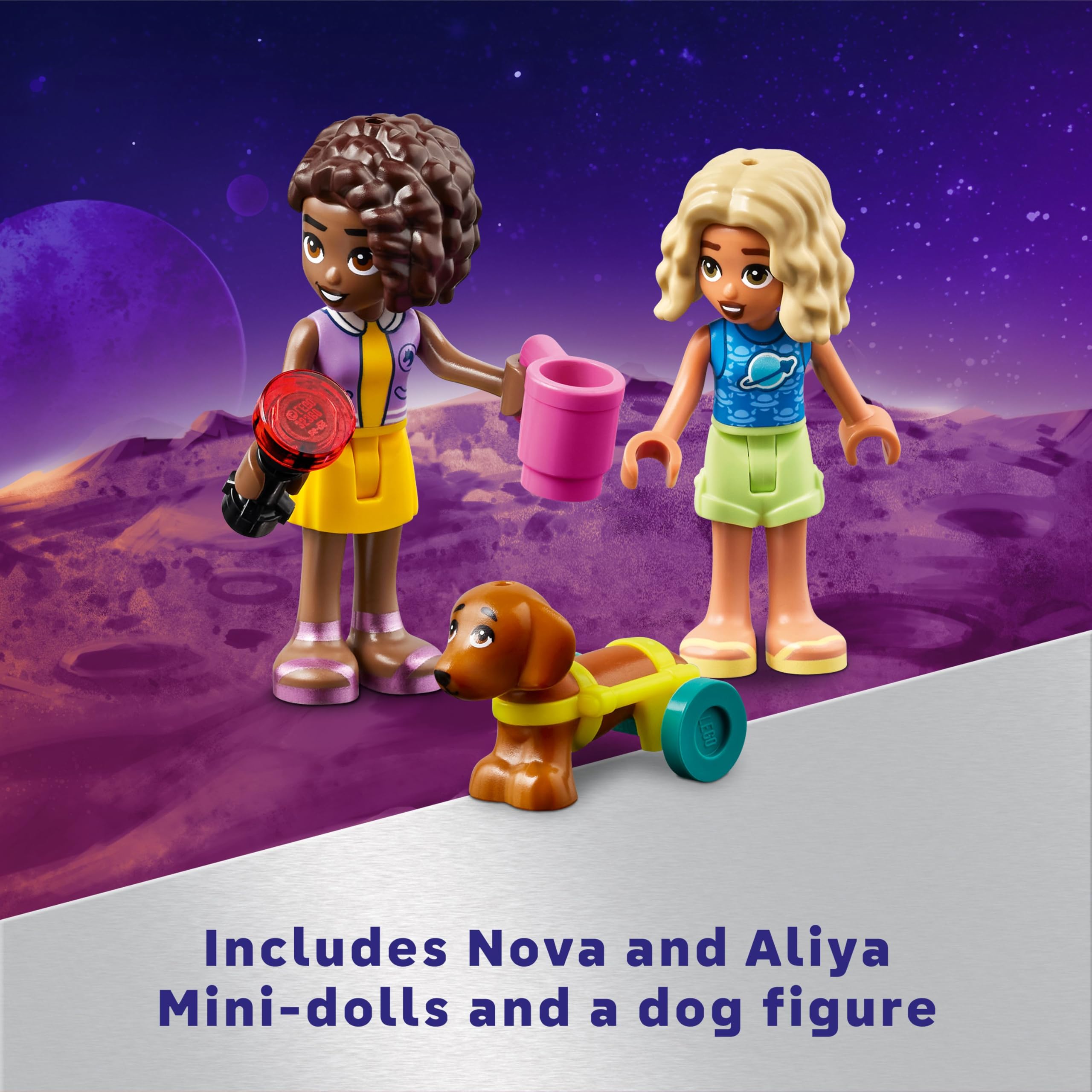 LEGO Friends Stargazing Camping Vehicle Playset with 4x4 Car, 2 Mini-Dolls & Telescope - 7+ Years 9