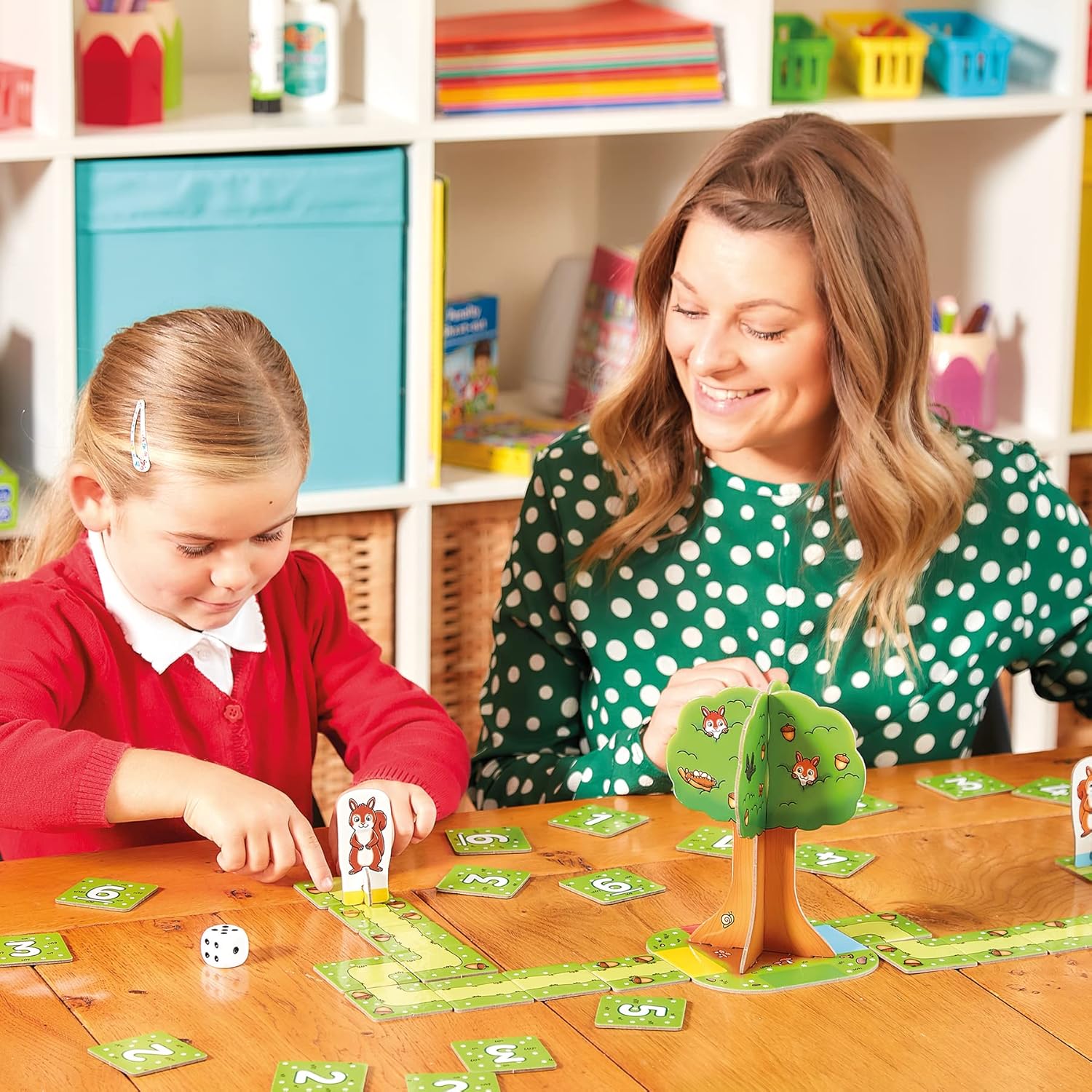 Orchard Toys Nutty Numbers Game Educational Number and Counting Board Game 5