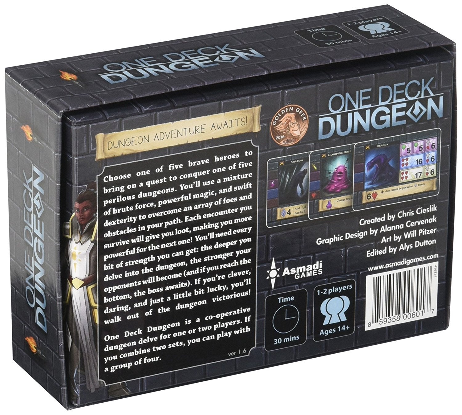 Asmadi Games One Deck Dungeon Board Game 3