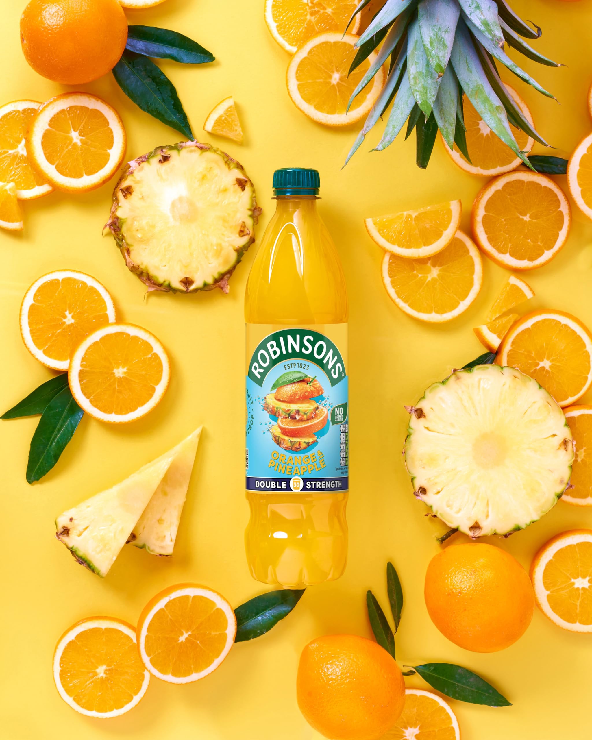 Robinsons Fruit Squash - Low Calorie - Double Strength - Orange and Pineapple 6