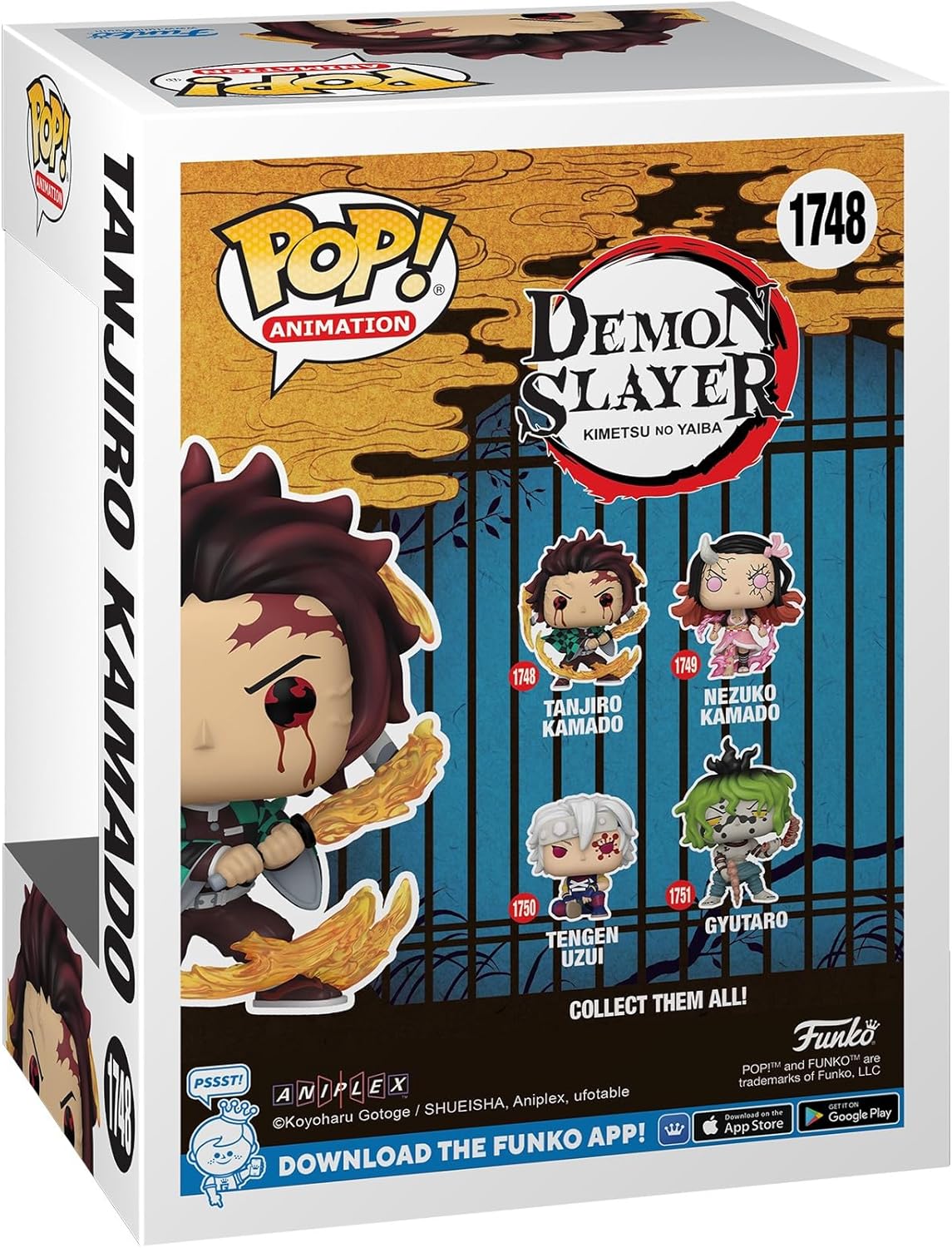 Funko Pop! Animation: Demon Slayer - Tanjiro Kamado (Sun Breathing) Vinyl Figure 7