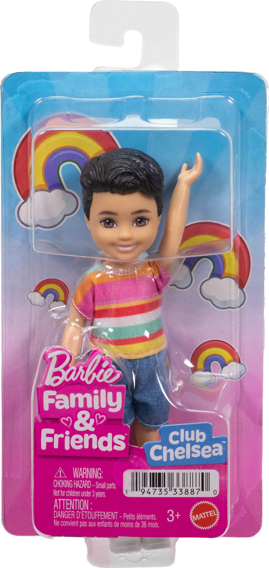 Barbie Club Chelsea Koji 6-Inch Boy Doll with Sculpted Brunette Hair | Ages 3+ 6