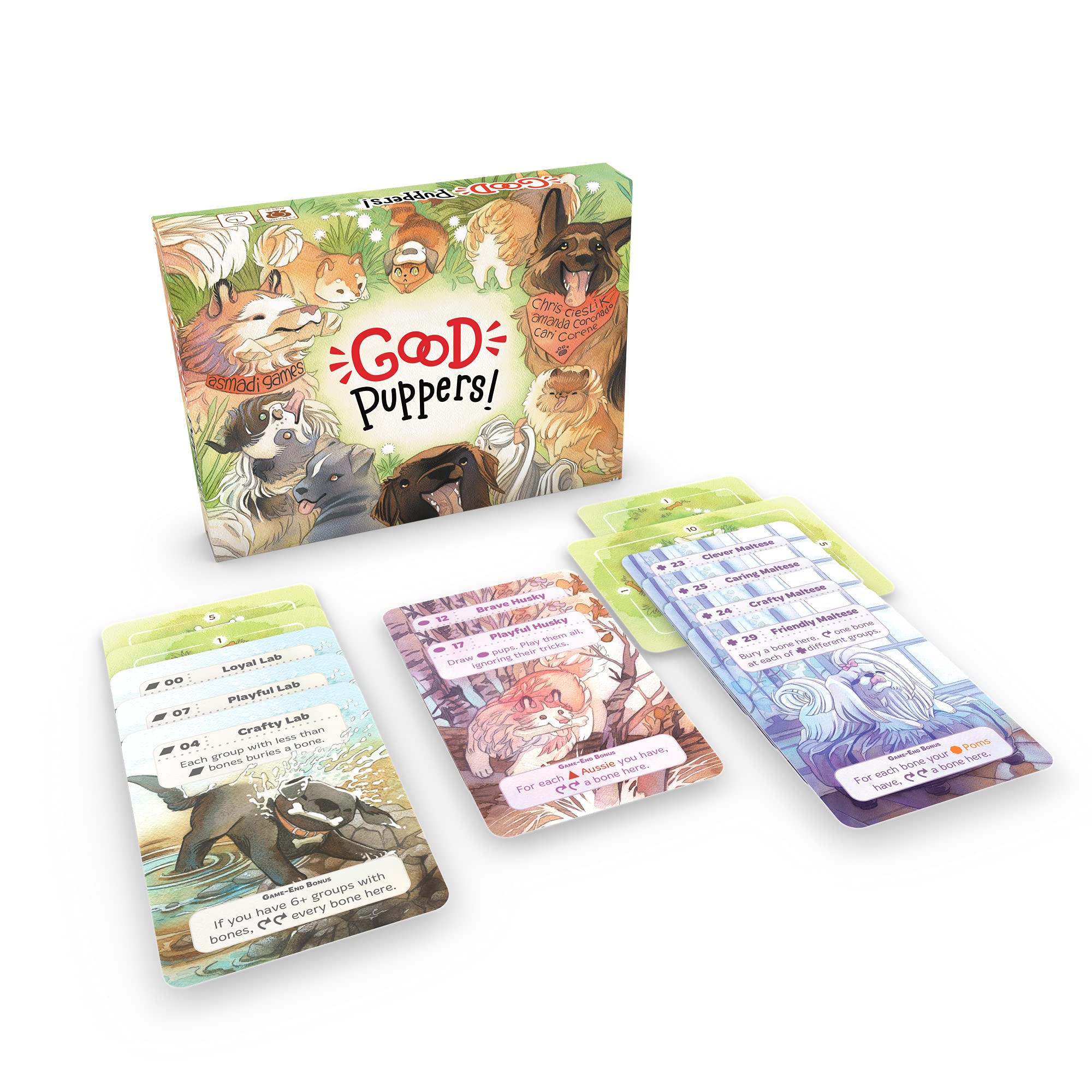 Asmadi Games Good Puppers Board Game