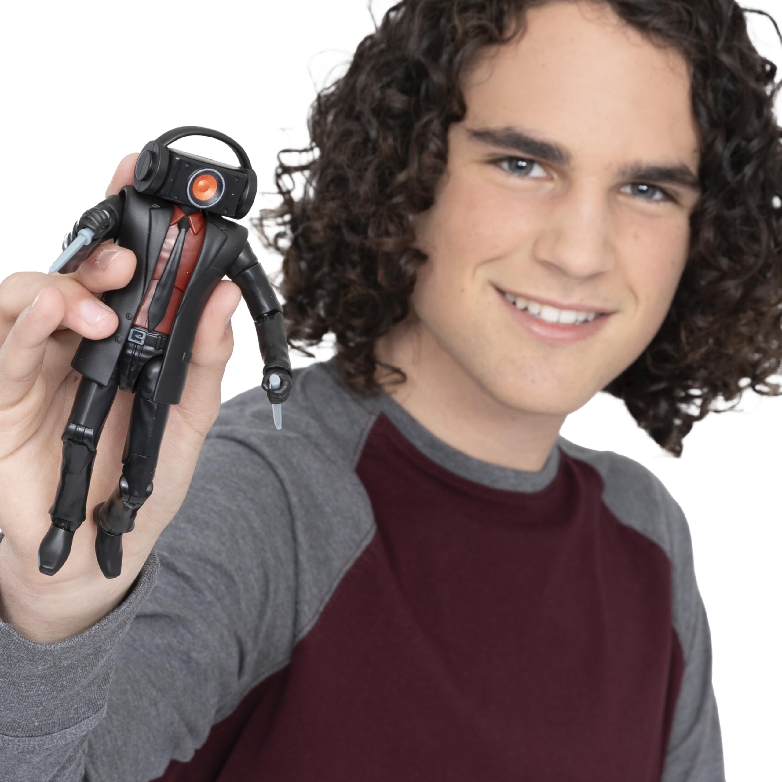 Skibidi Toilet Deluxe Figure - Dark Speakerman 6" Collector Series Action Figure 5