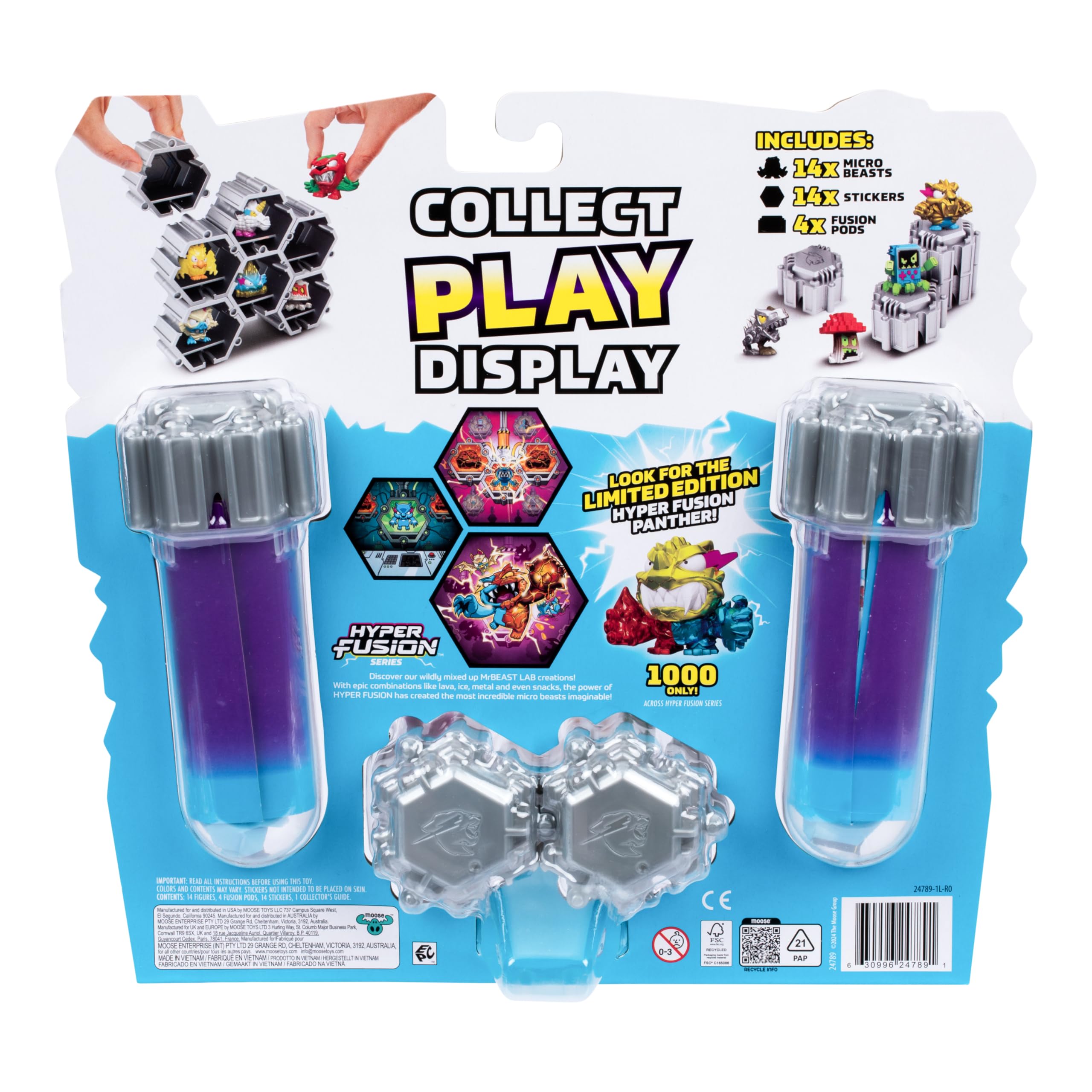 MrBeast Lab Swarms Hyper Fusion Series - Micro Beasts Mega Lab Pack Collectibles 5