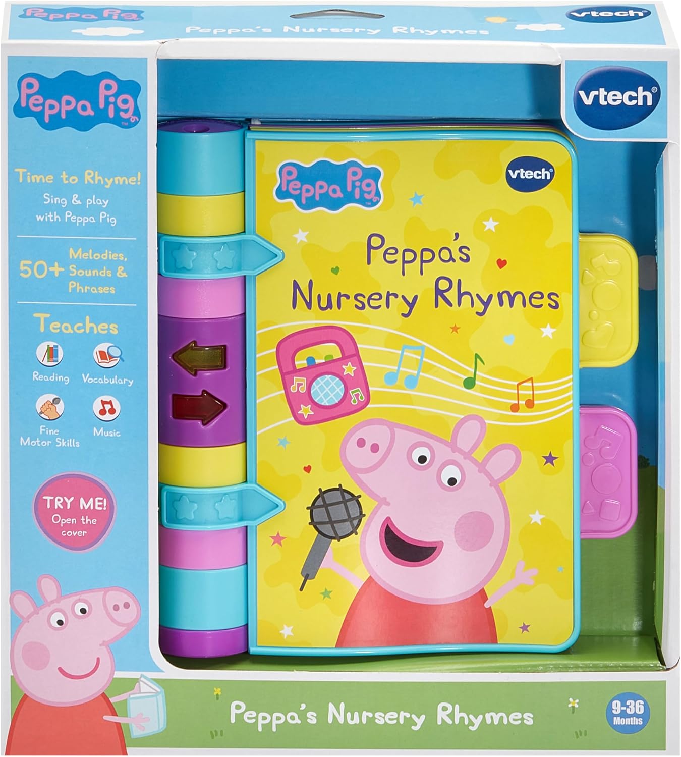 VTech Peppa Pig: Peppa's Nursery Rhymes - Interactive Electronic Storybook for Toddlers 9-36 Months 8
