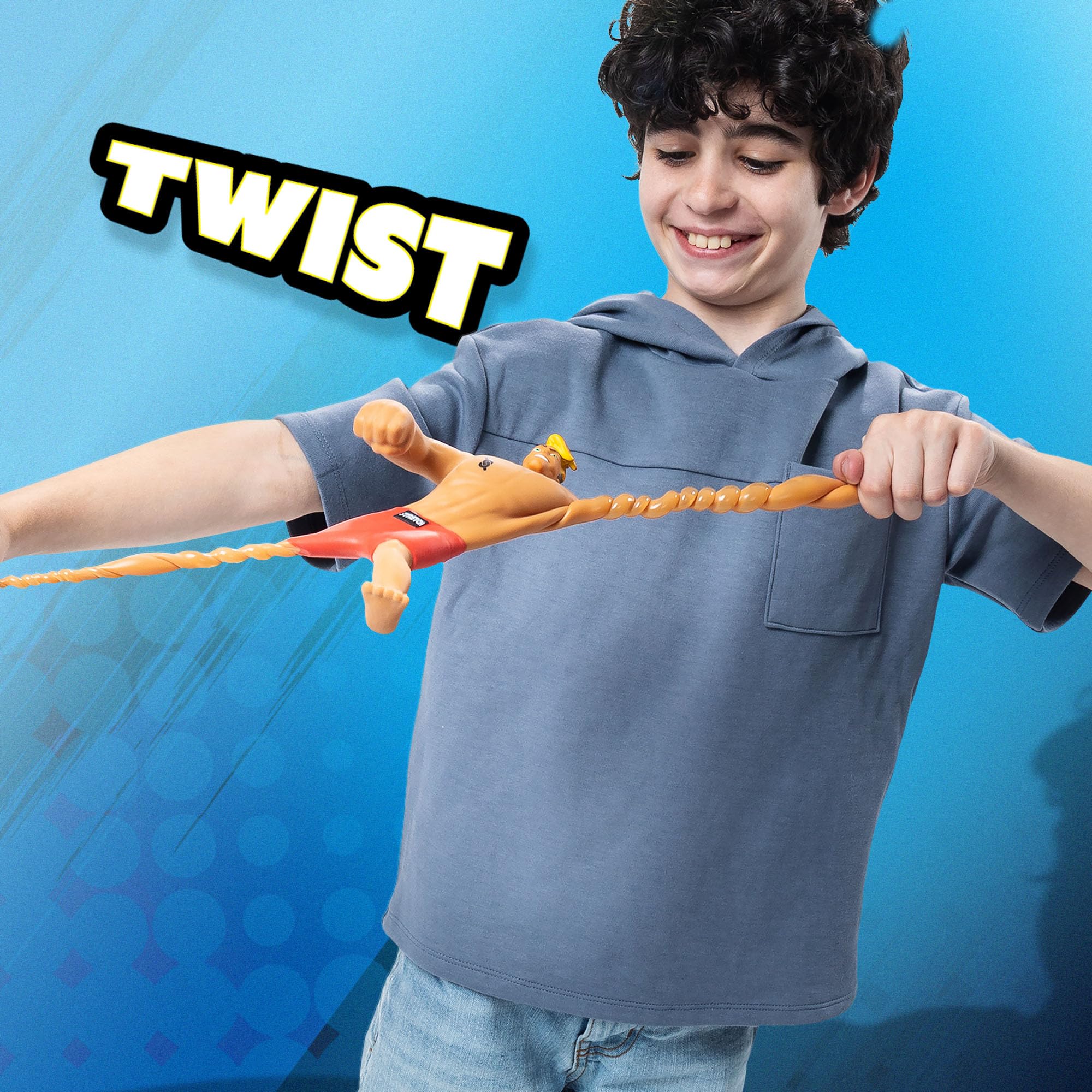 Stretch Armstrong Core Figure - 7-Inch Stretchable Action Toy for Kids 5+ 4