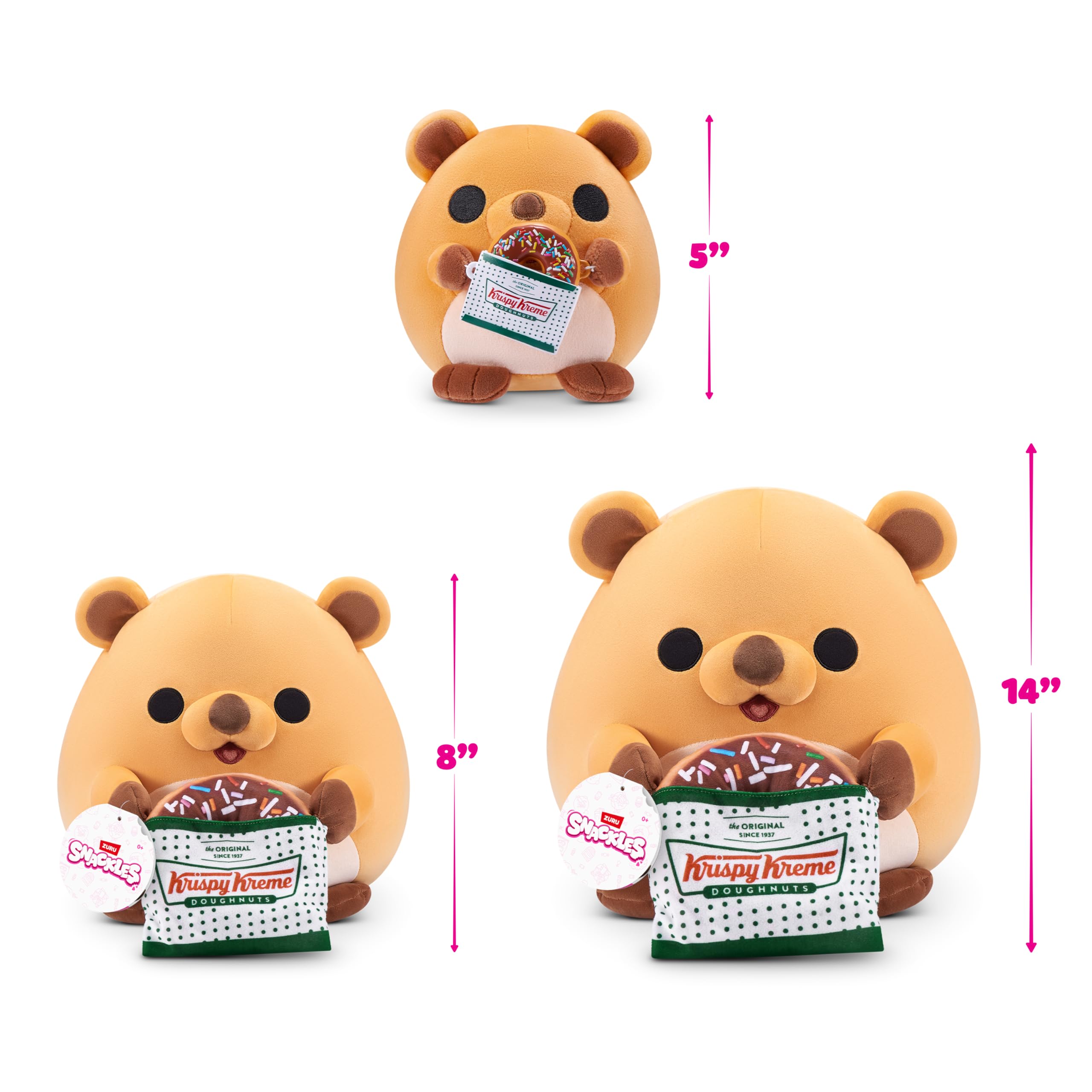 Snackles Series 3 - 5-inch Super-Soft Plush with Snack Accessory by ZURU 8