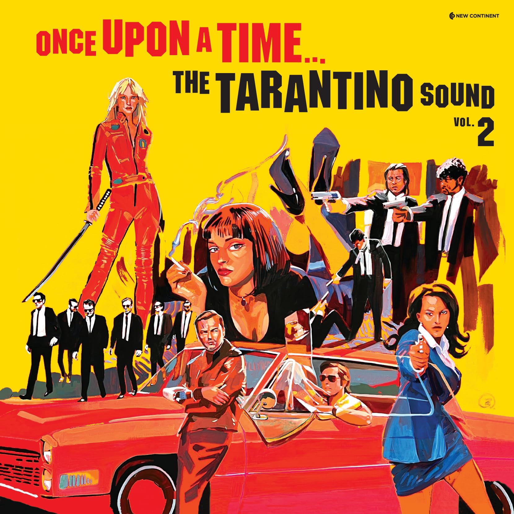 Various Artists - The Tarantino Sound Vol. 2 [Yellow Vinyl LP]