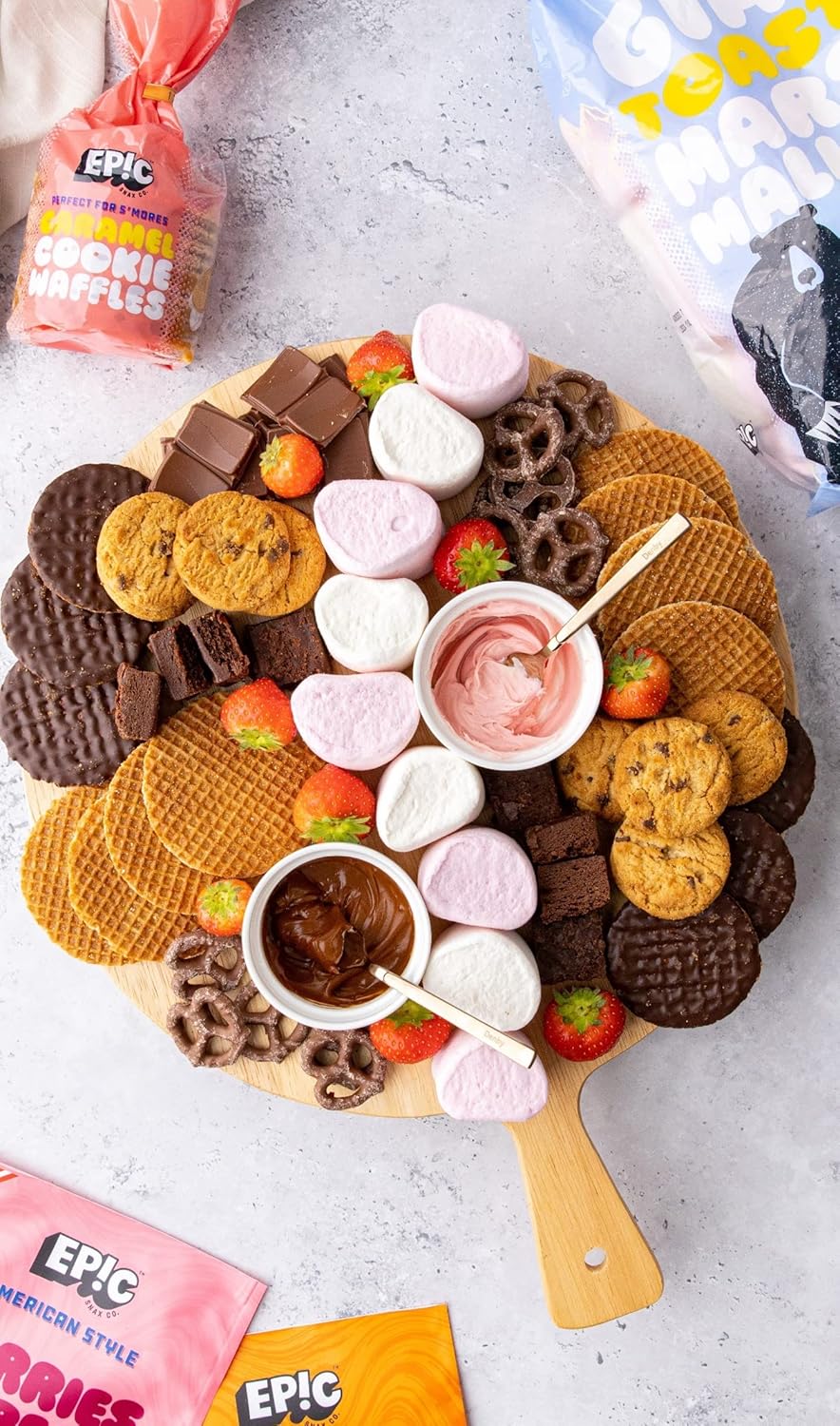 EPIC SNAX CO – Riesige rosa und weiße Toastin‘ Marshmallows nach amerikanischer Art, 500 g 5