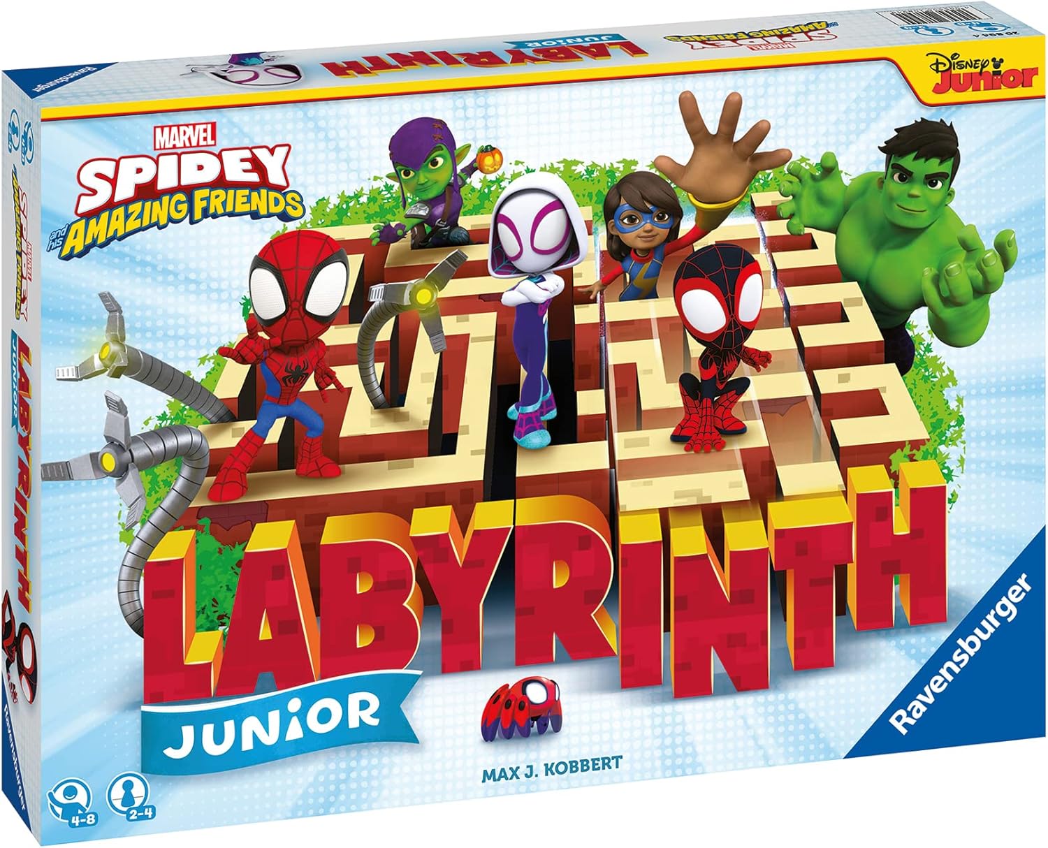Ravensburger Spider-Man and His Amazing Friends Junior Labyrinth Board Game 7