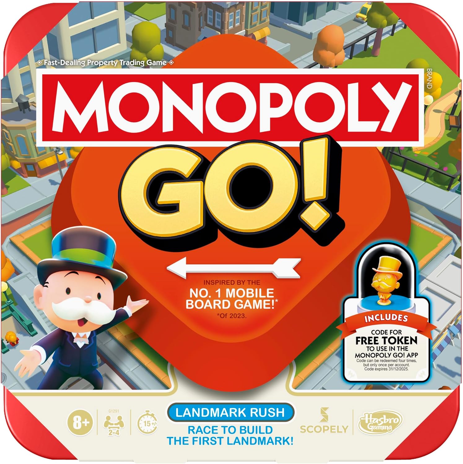Monopoly Monopoly GO! Board Game - English Version