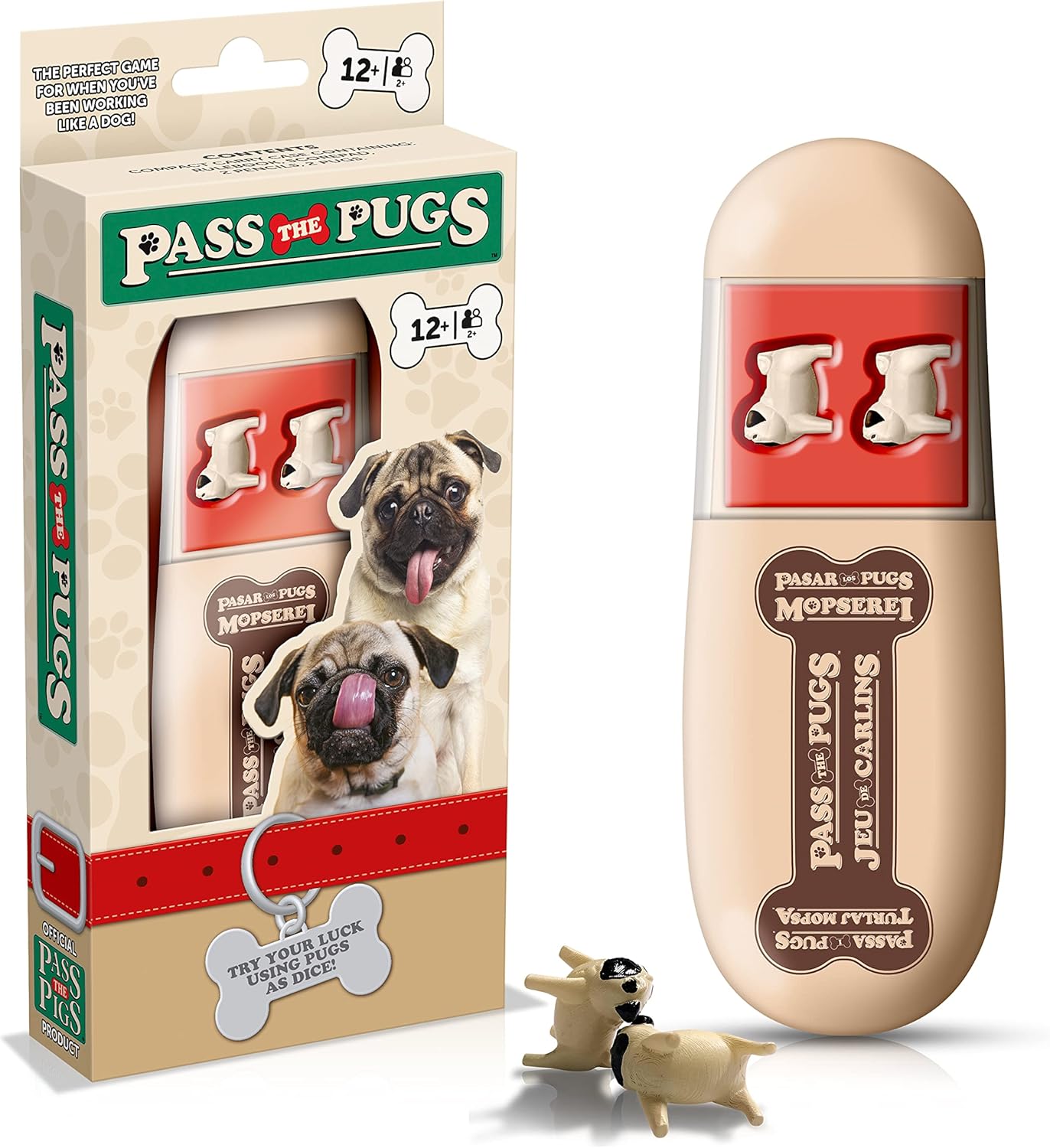 Pass the Pigs Pass the Pugs Dice Game 7