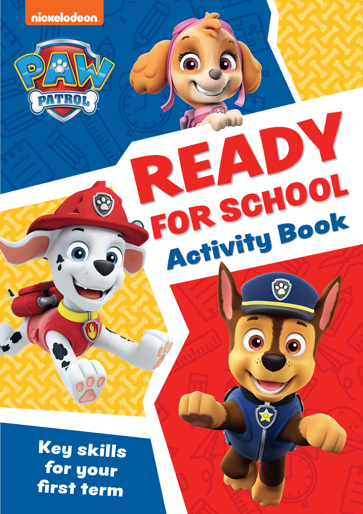 Collins PAW Patrol Ready for School Activity Book - Language Study for Ages 3-4 | Paperback 1