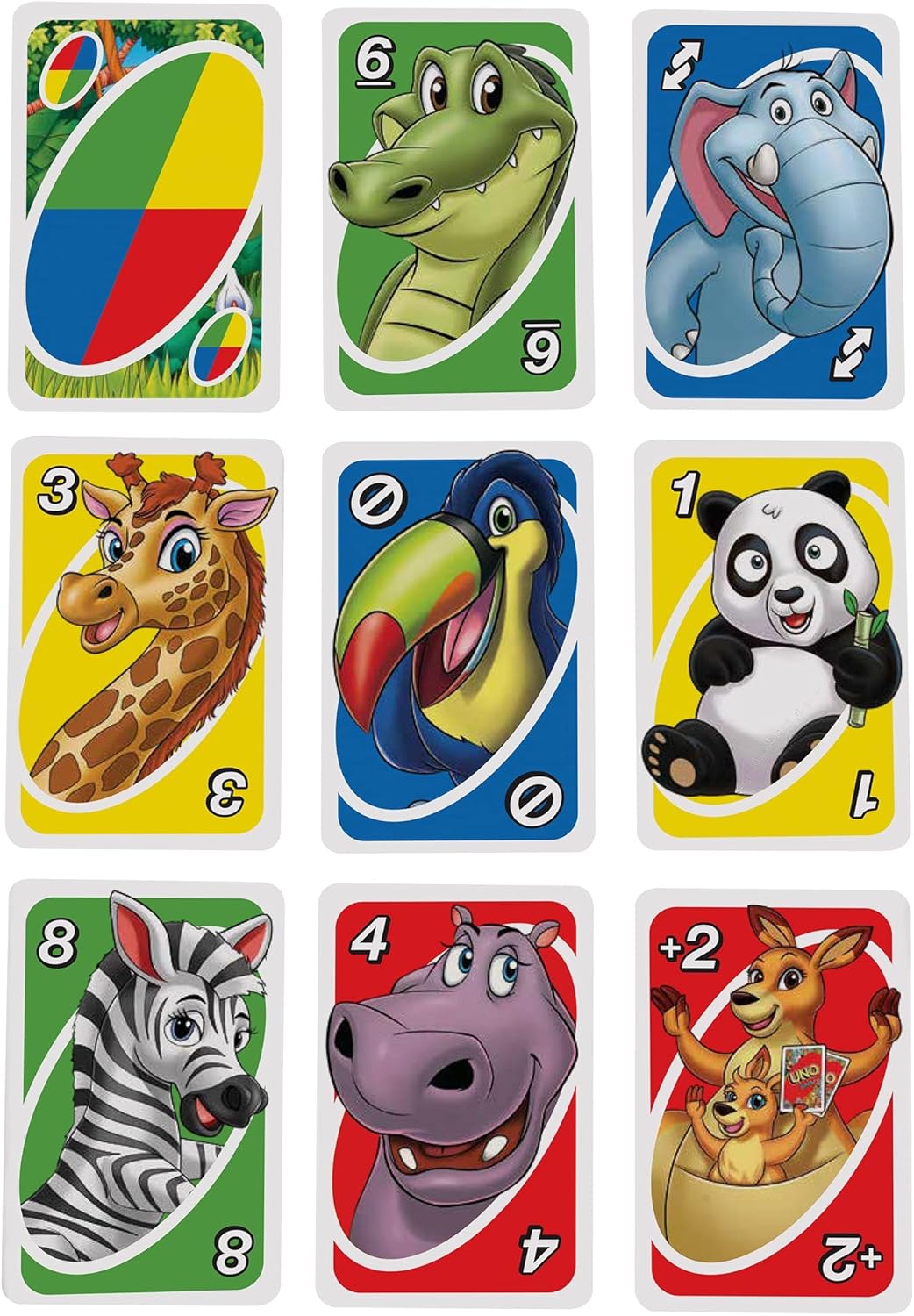 Mattel Games UNO Junior Card Game for Kids 3 Years & Up - GKF04 6