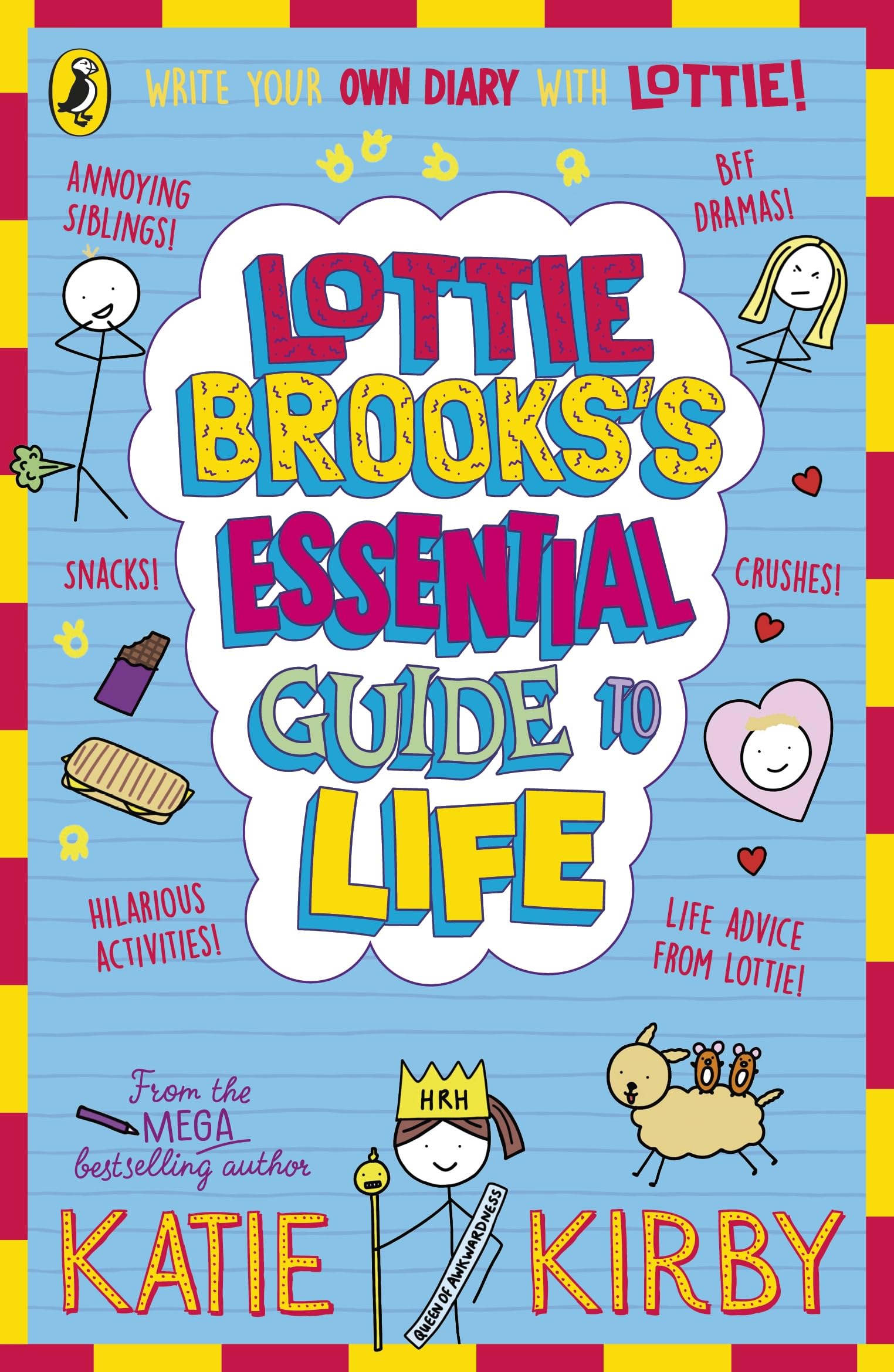Puffin Lottie Brooks’s Essential Guide to Life: Write Your own Diary with Lottie | Paperback | English 1