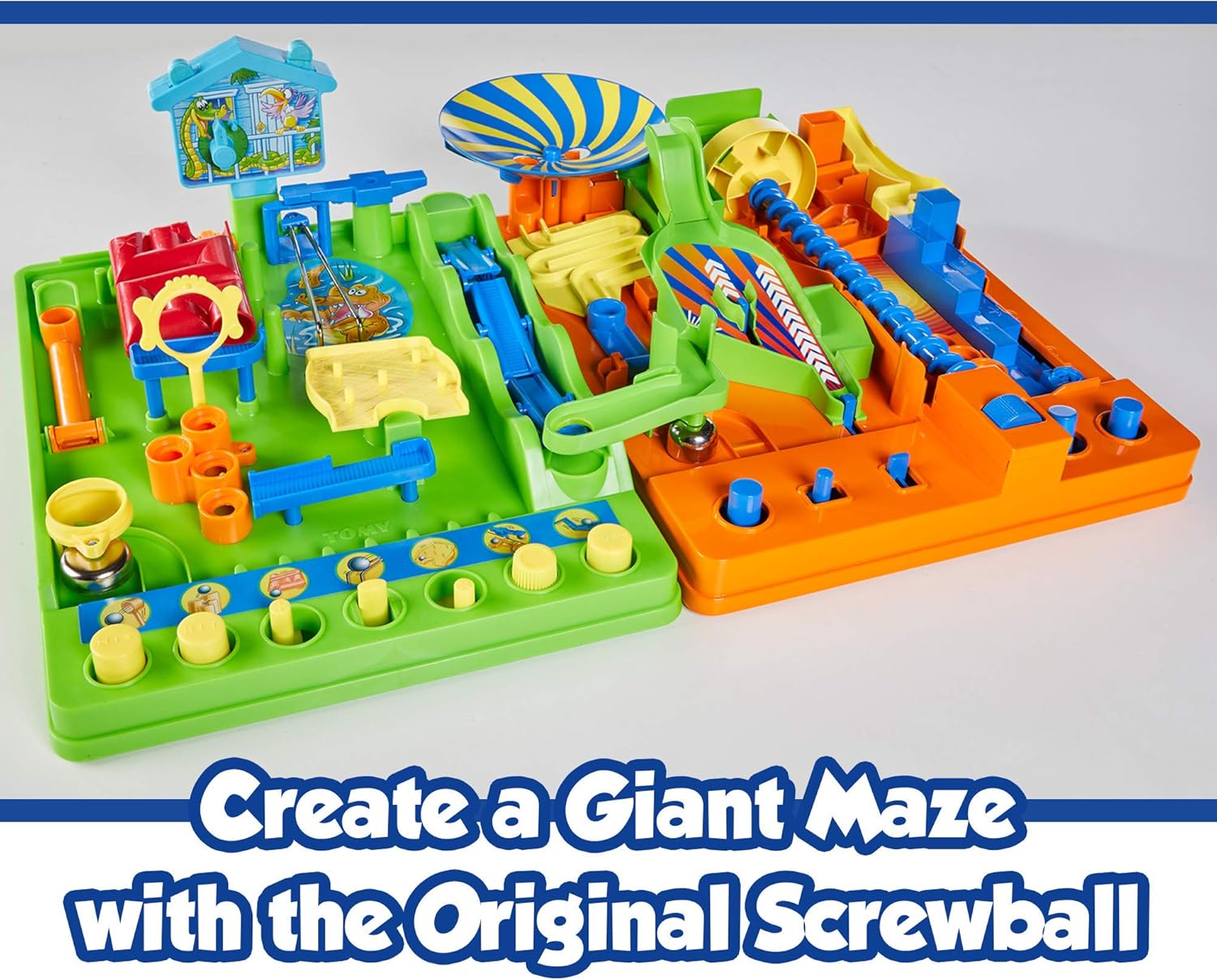 TOMY Screwball Scramble Level 2 Action Board Game for Kids 6