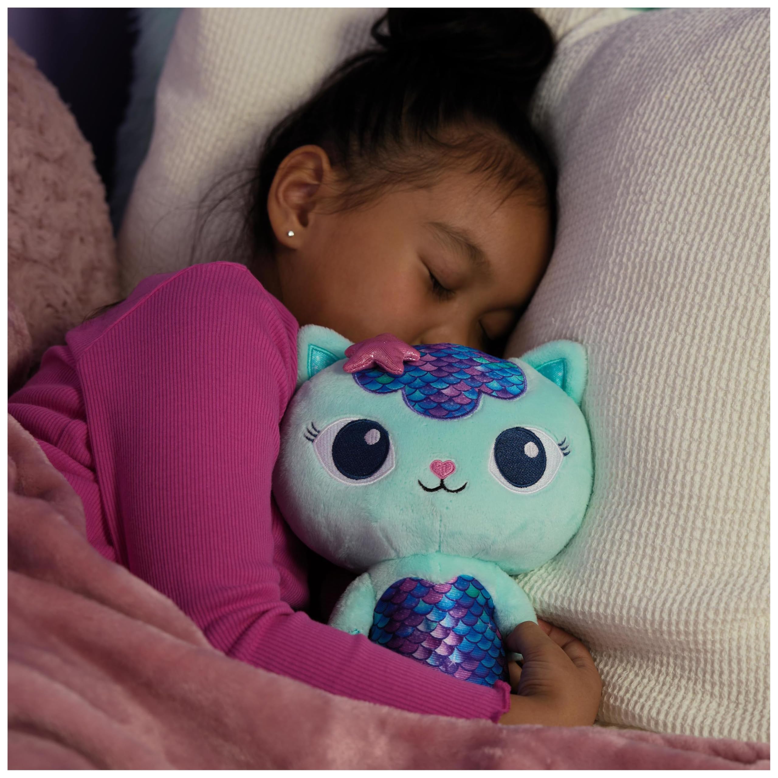 Gabby’s Dollhouse Fin-Tastic MerCat - 25cm Interactive Plush Toy for Kids 5