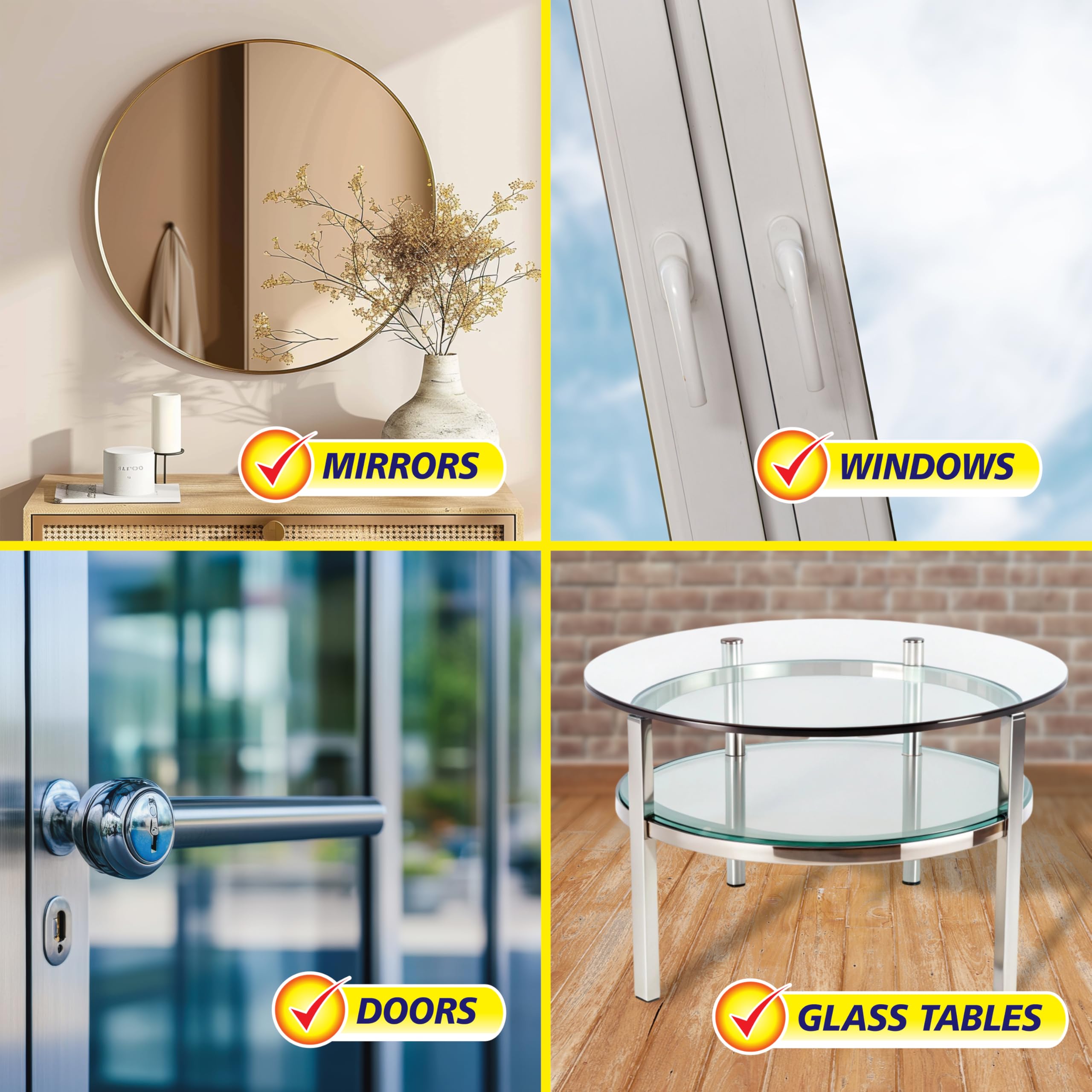 Elbow Grease Glass Cleaner with Vinegar - 500 ml Spray for Windows, Mirrors & Glass Surfaces 4