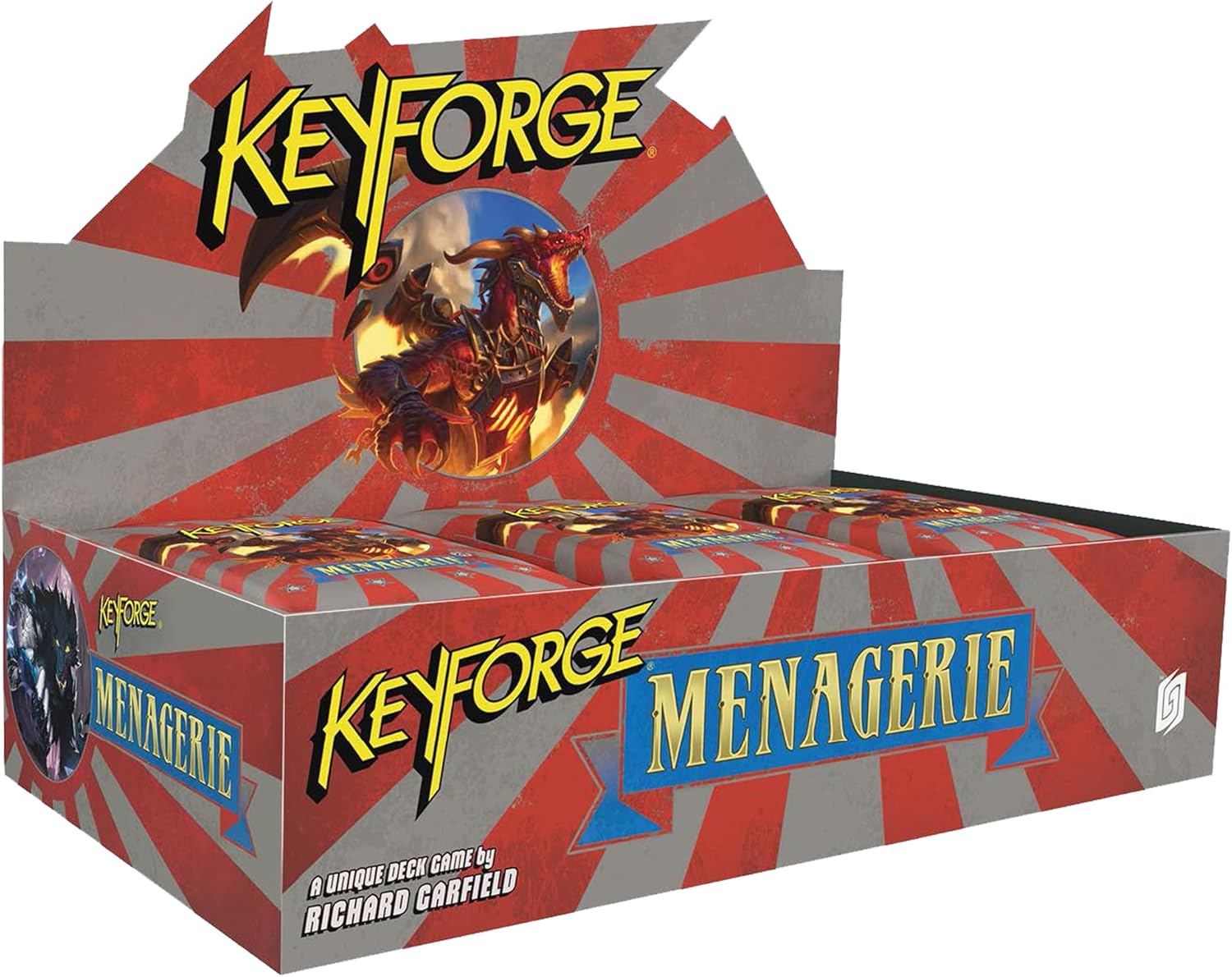 Ghost Galaxy KeyForge: Menagerie-Deck-Display (Set mit 12 Decks)
