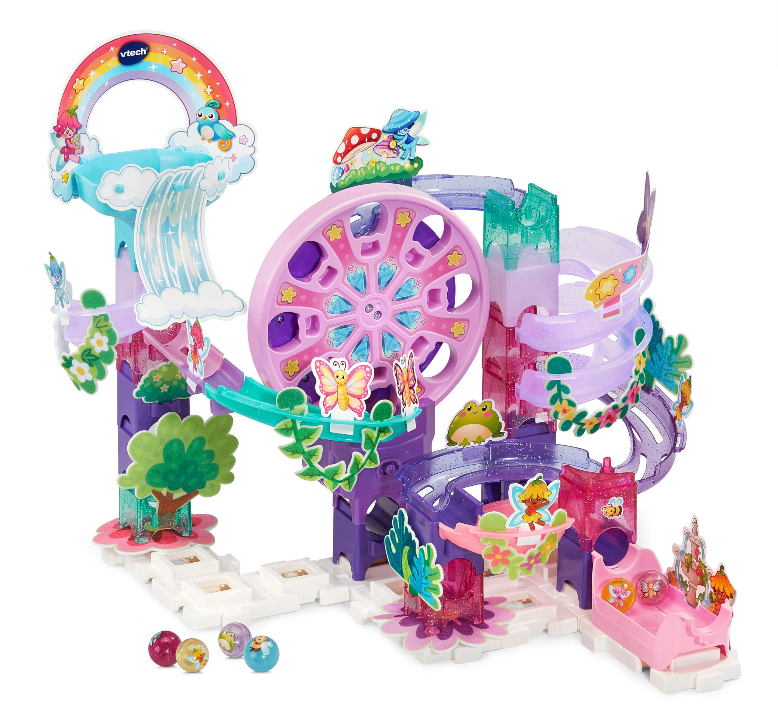 VTech Marble Rush Petal Power Construction Set with 96 Pieces