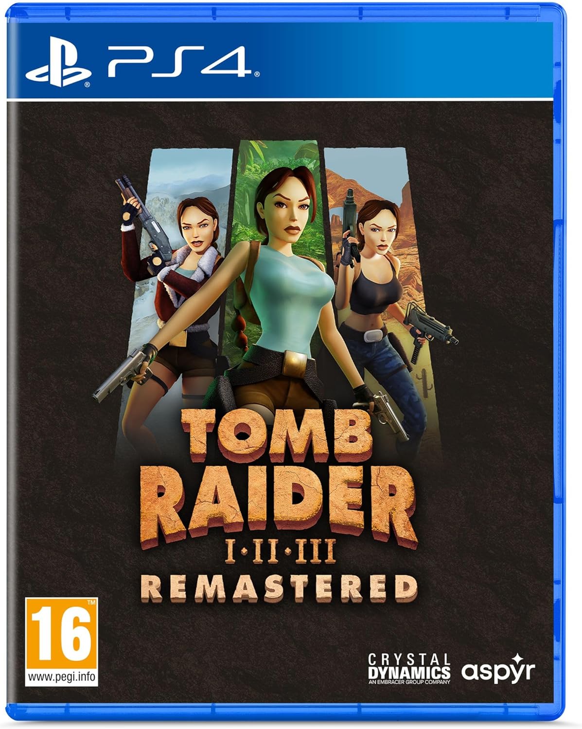 Tomb Raider 1-3 Remastered Starring Lara Croft - PS4