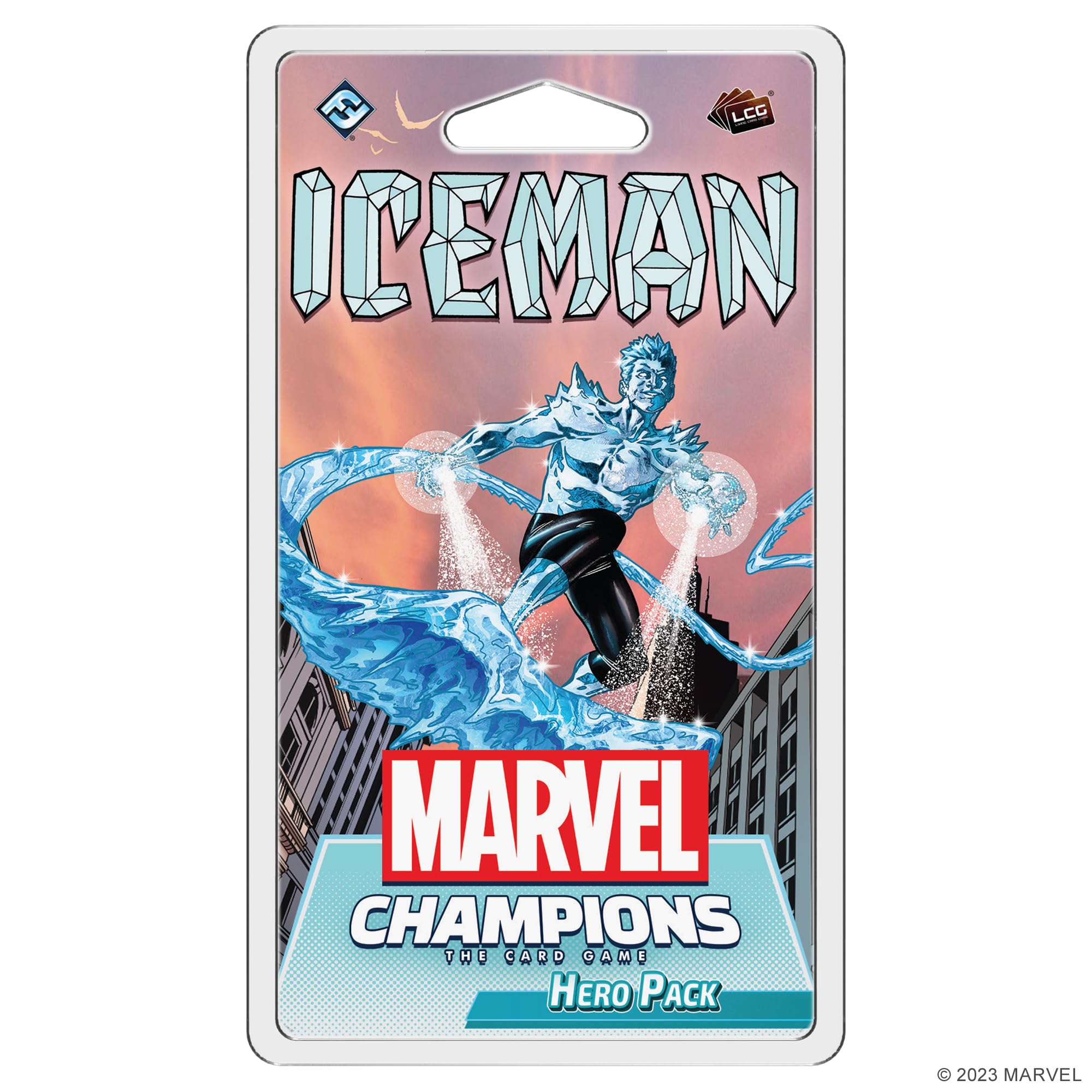Fantasy Flight Games Marvel Champions Das Kartenspiel Iceman Hero Pack 5